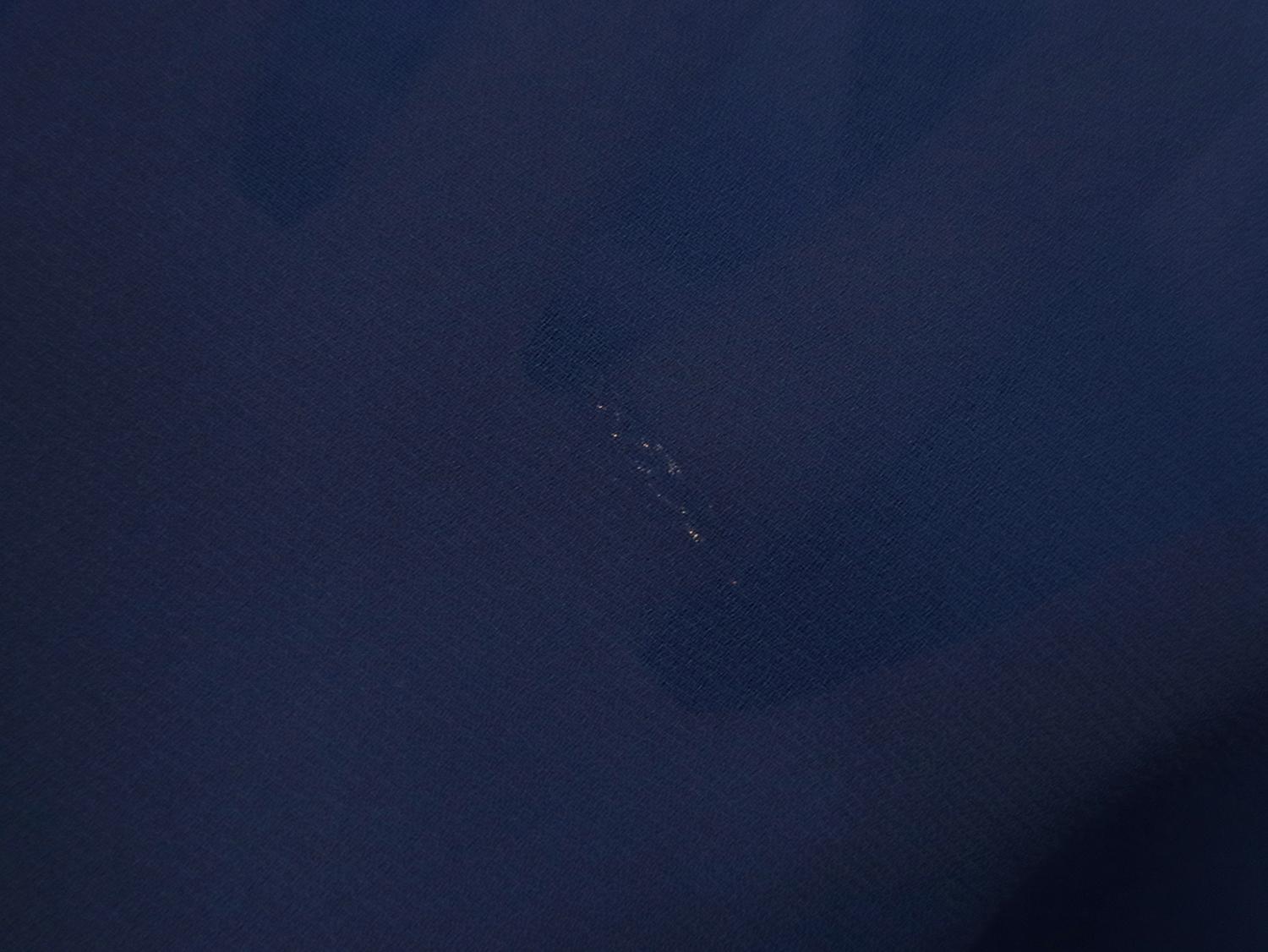 Polyester Double Georgette in Cobalt