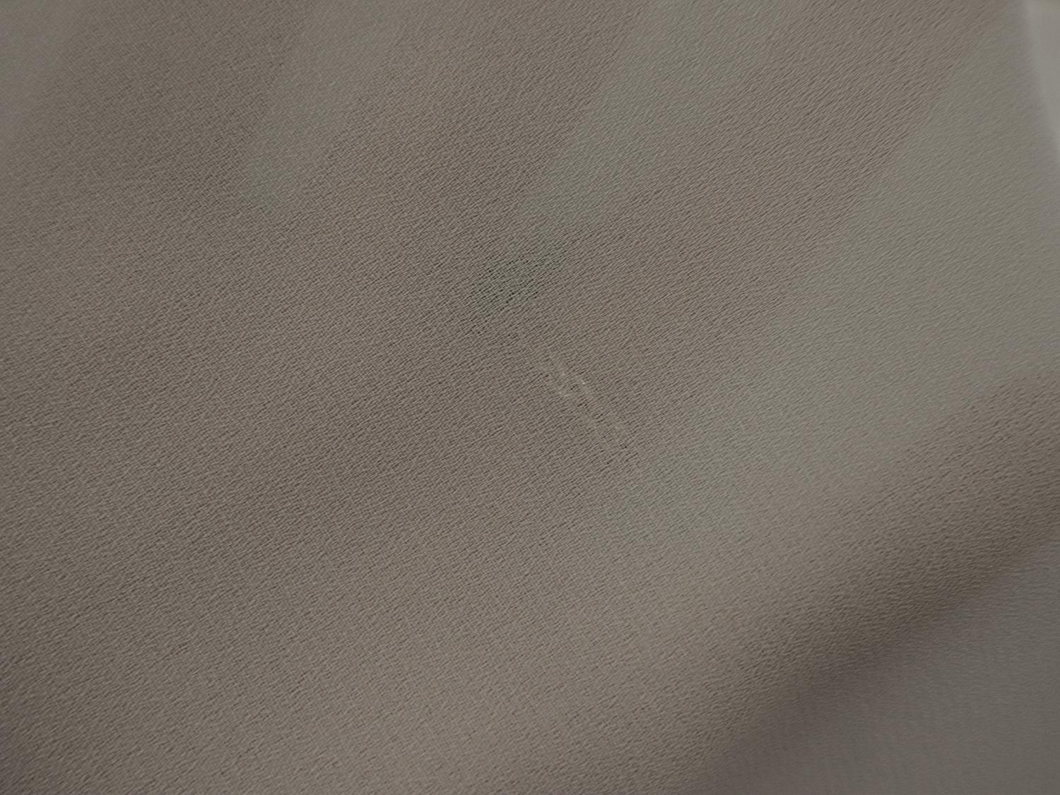 Polyester Double Georgette in Grey