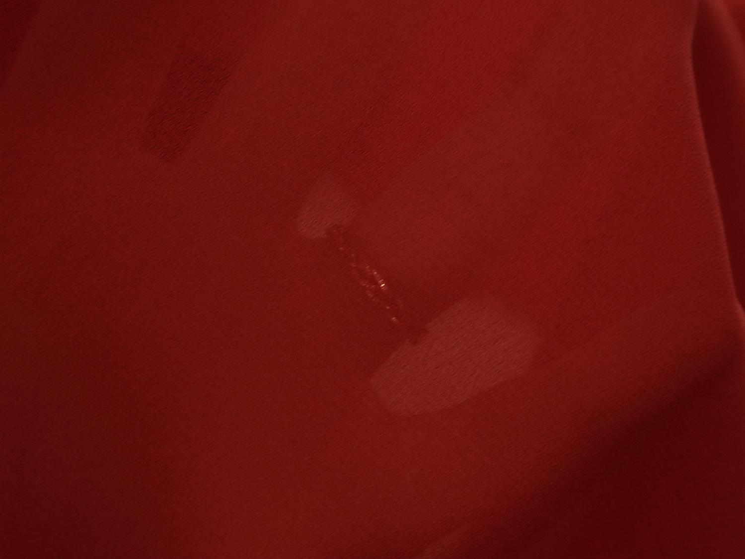 Polyester Double Georgette in Red