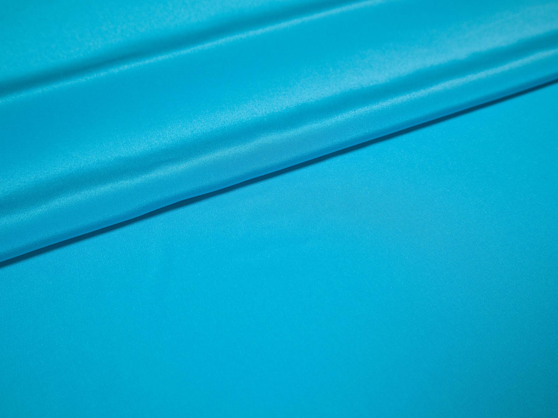 silk Crepe De Chine in peacock - folded