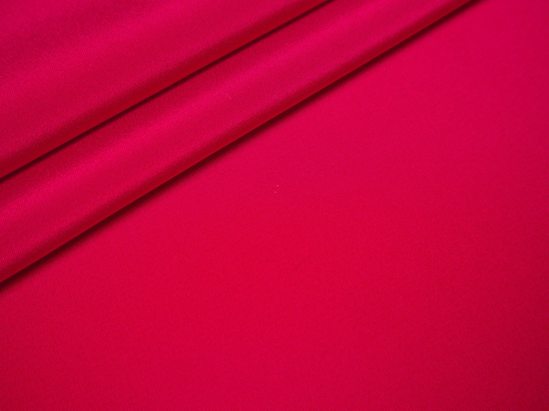 4 ply silk crepe in red folded