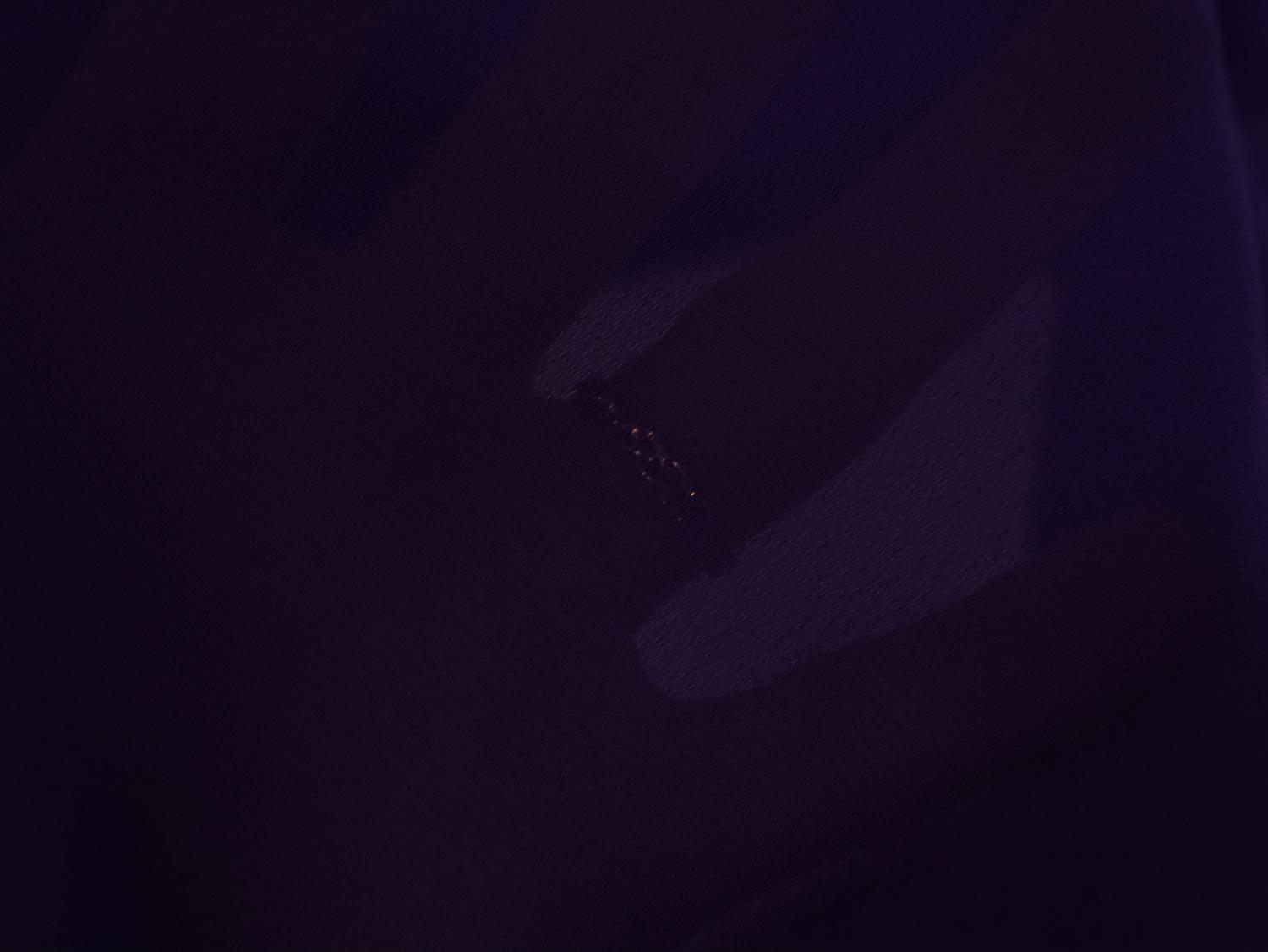 Polyester Double Georgette in Deep Purple