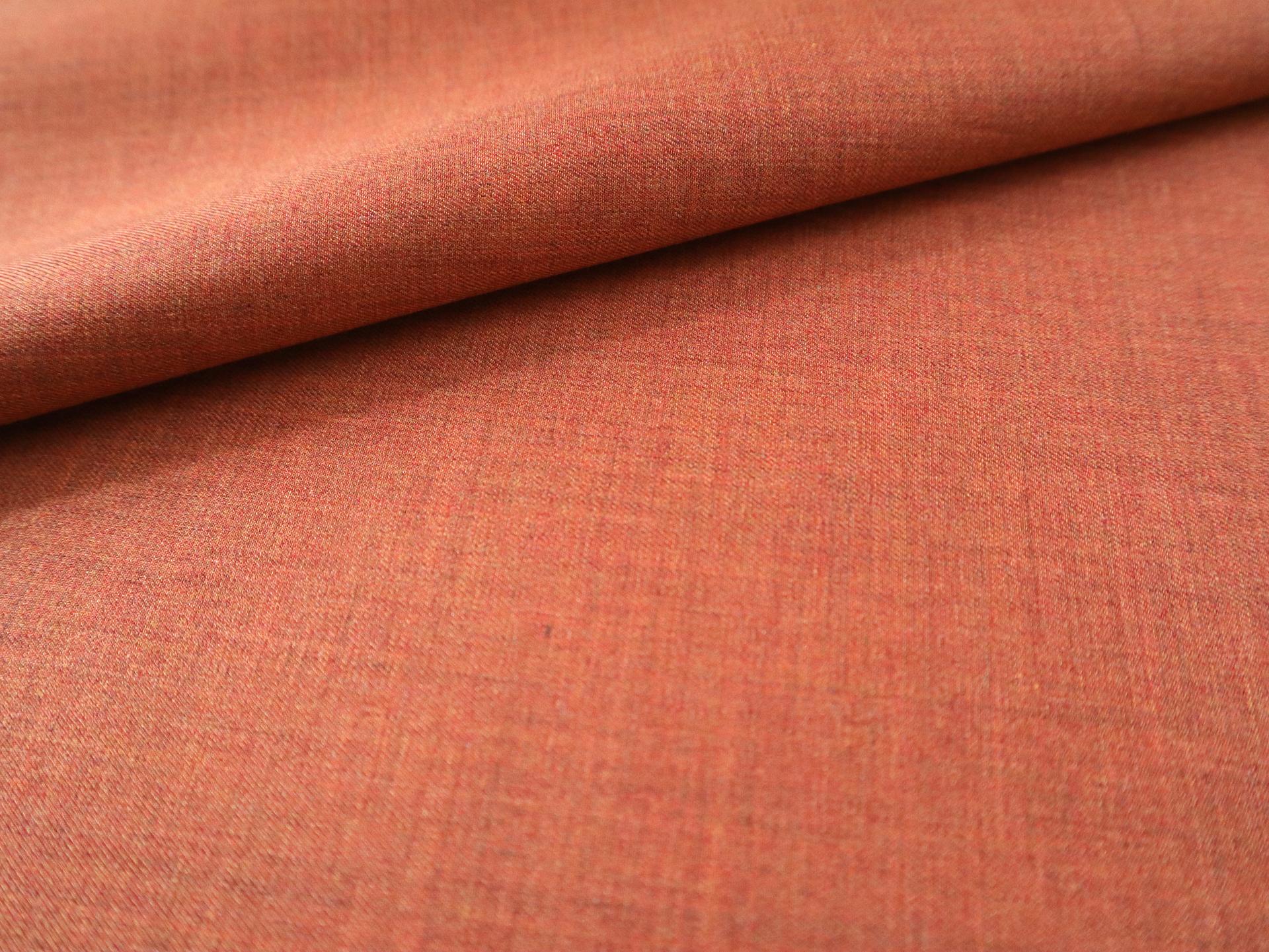 Extrafine Cotton Flannel in Heather Rust