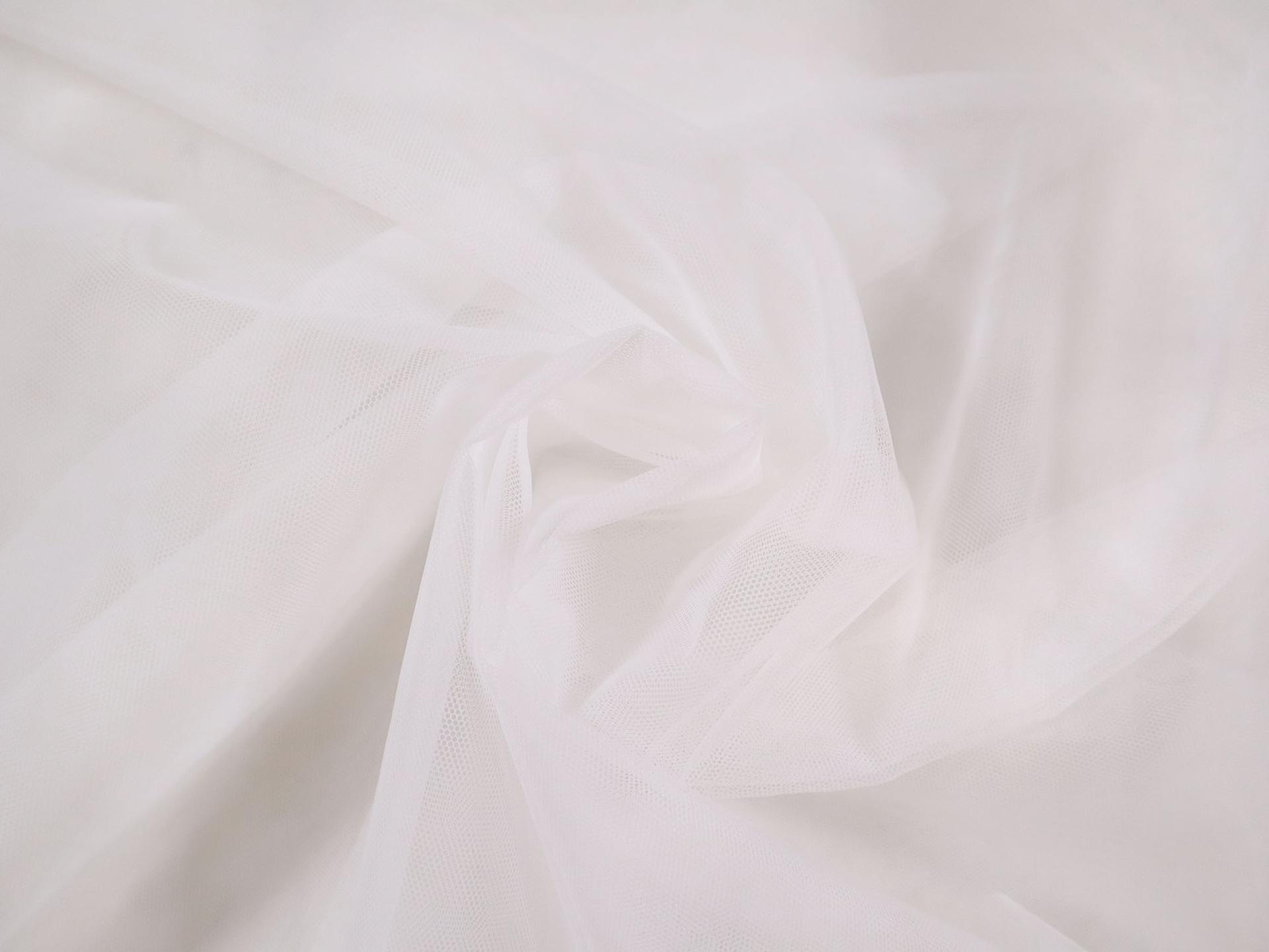Extra Wide Nylon Tulle in Greggio