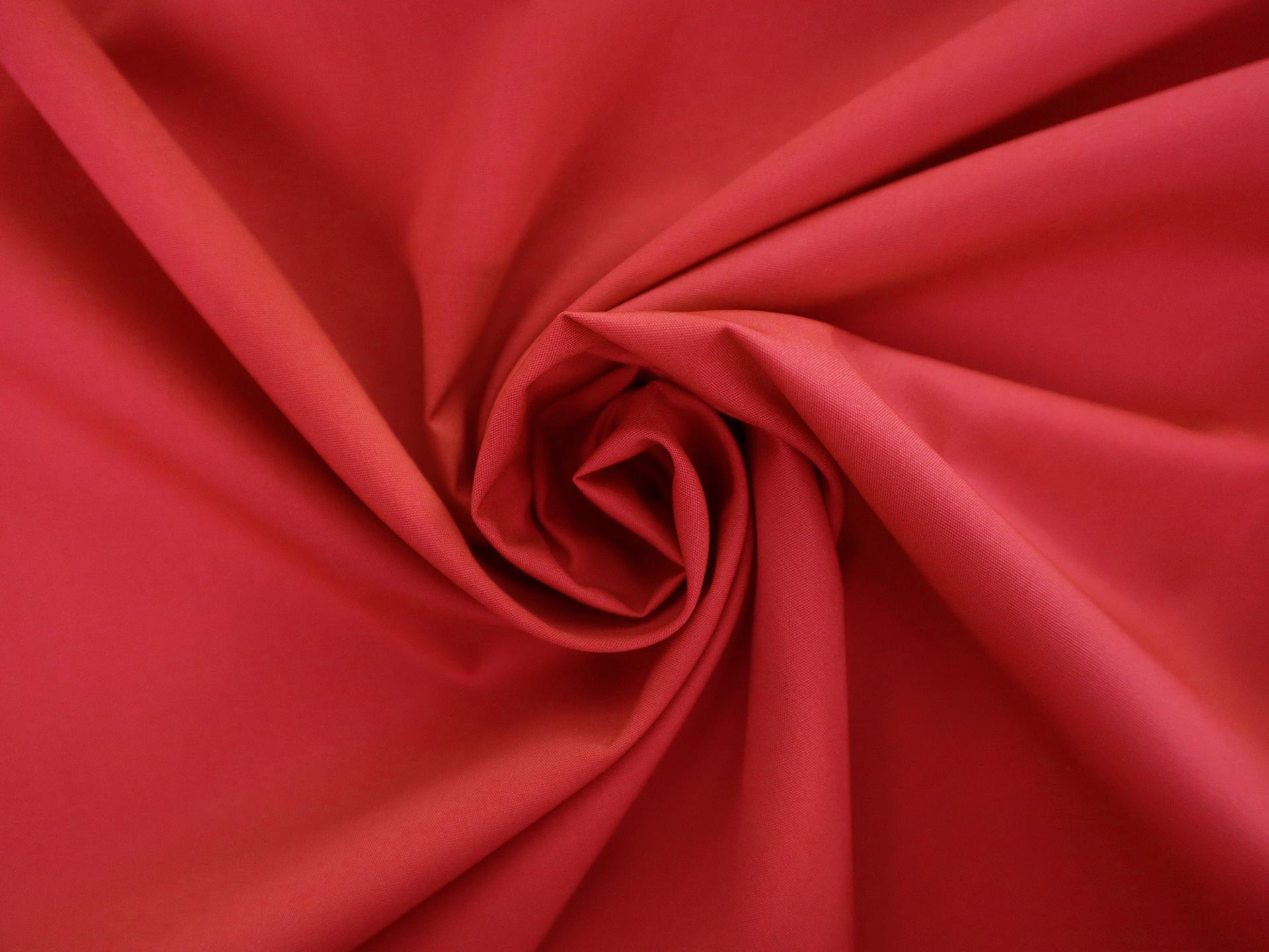 Pima Cotton Broadcloth in Red