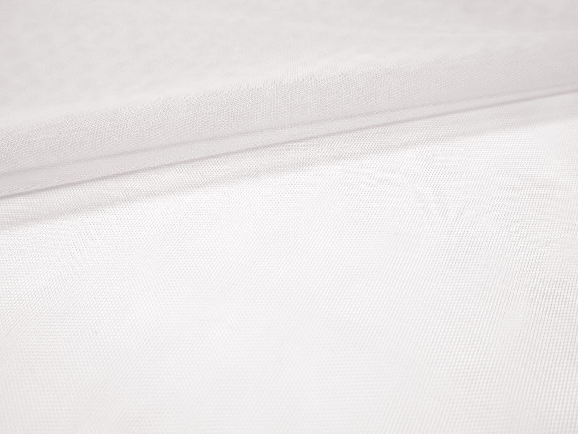 Italian Nylon Tulle in Grigio Perla