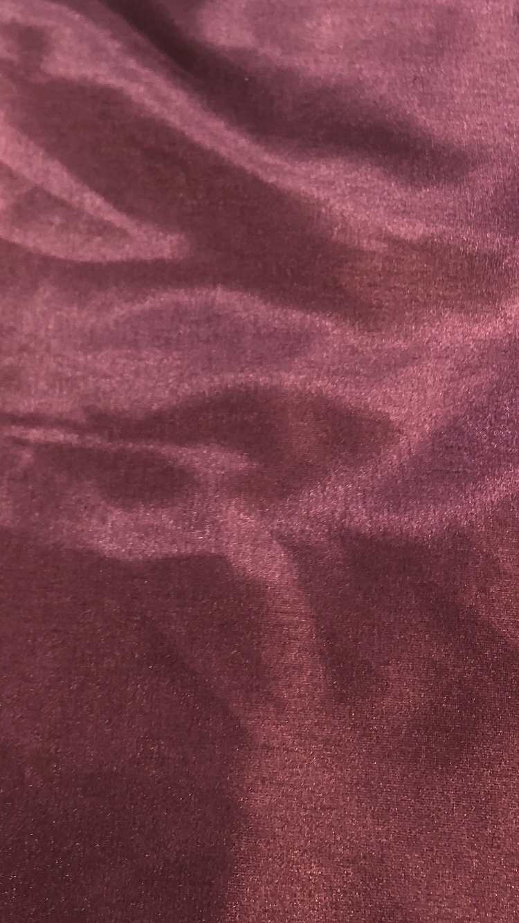 Polyester "China Silk" Lining in Wine