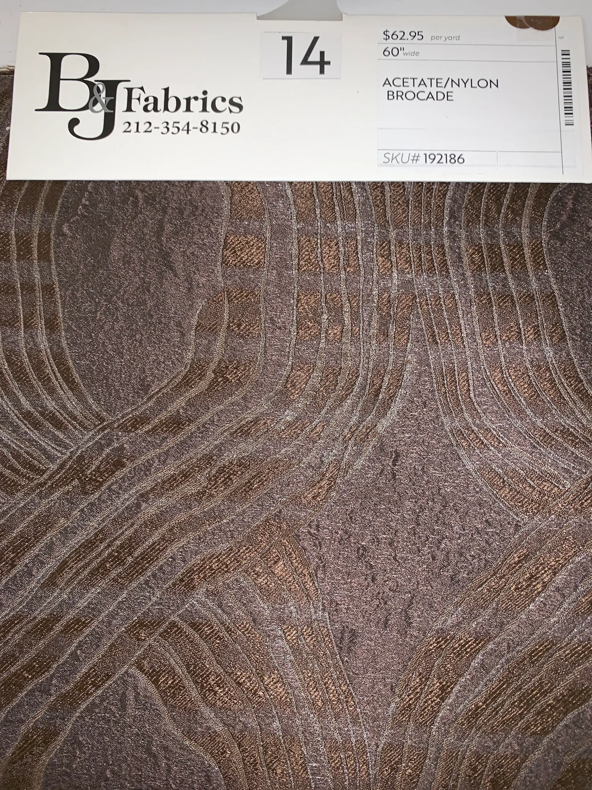 ACETATE NYLON BROCADE