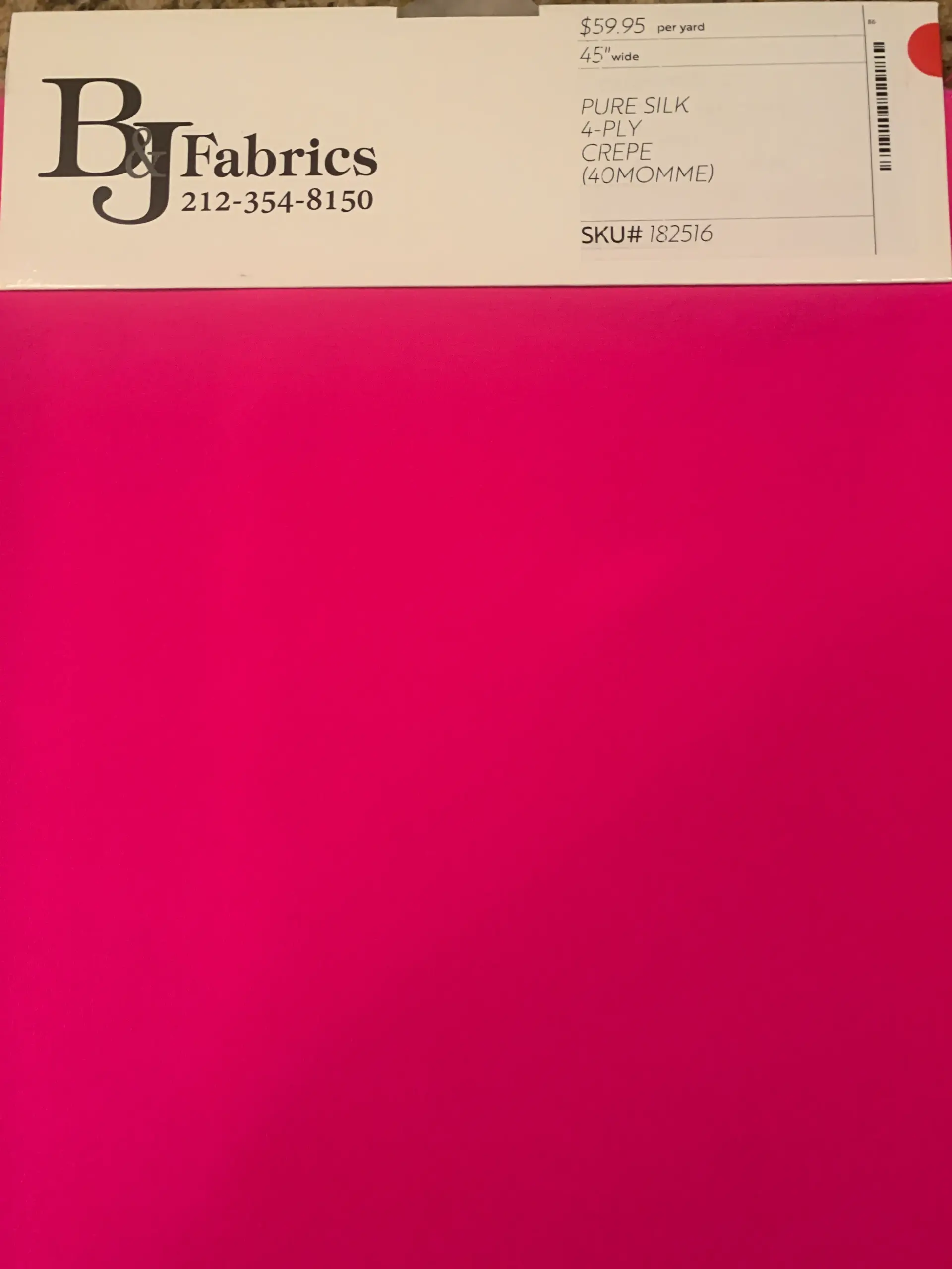 PURE SILK 4-PLY CREPE (40MOMME)