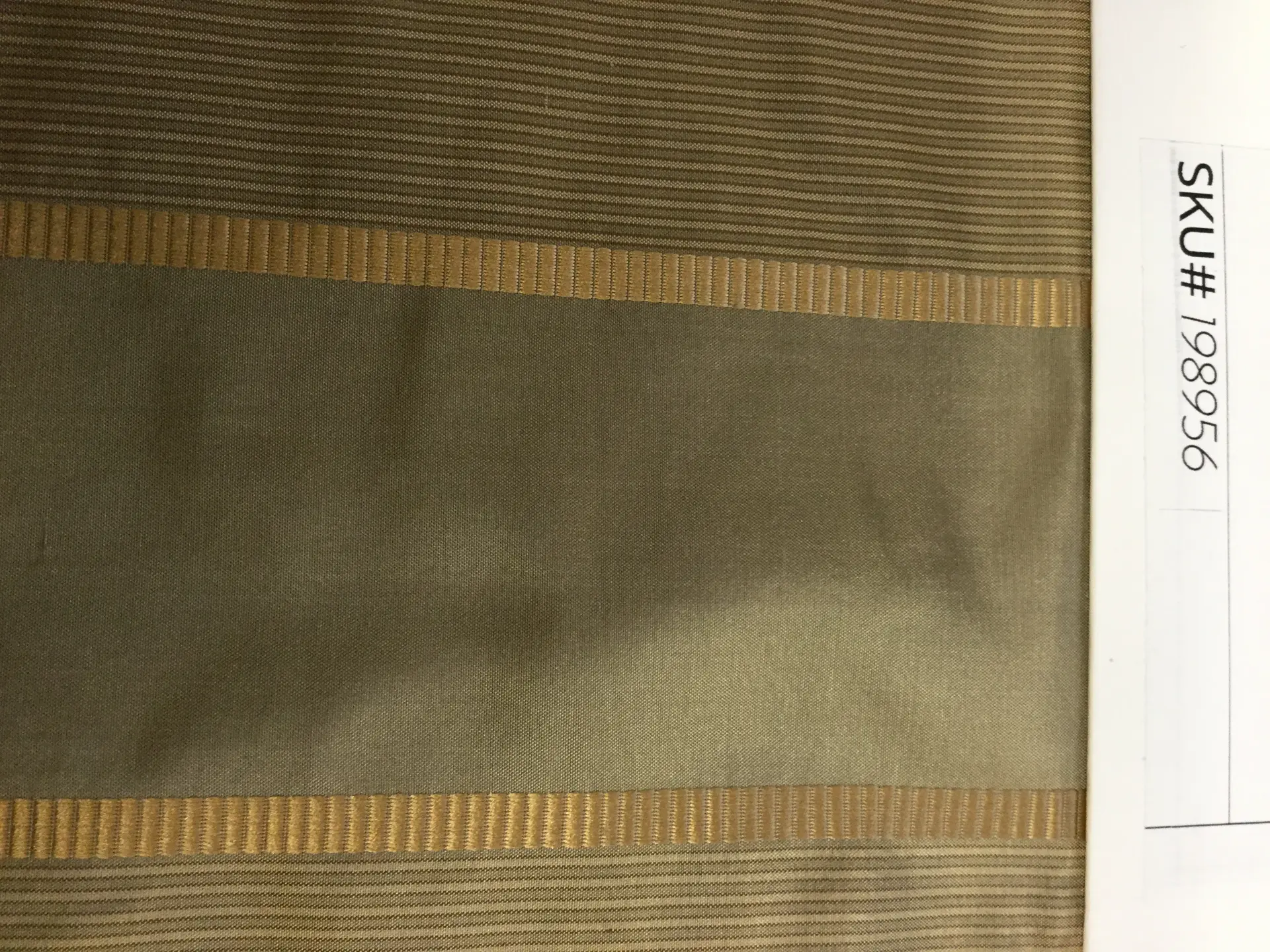 100% SILK TAFFETA STRIPE