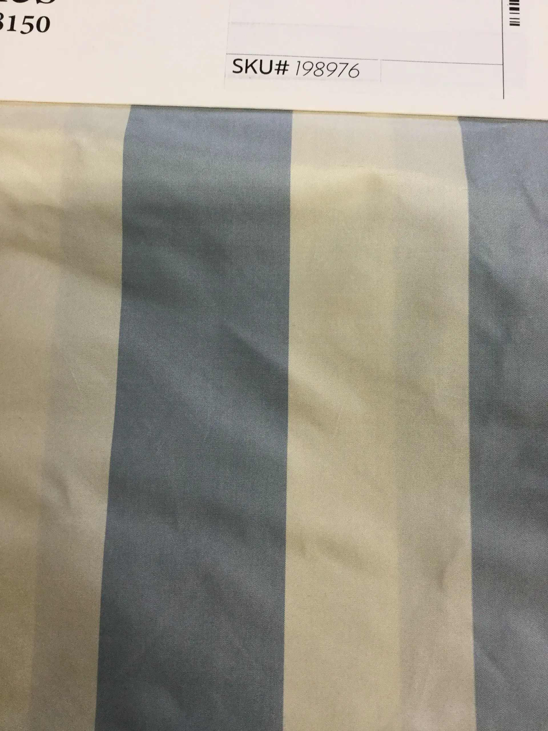 100% SILK TAFFETA STRIPE