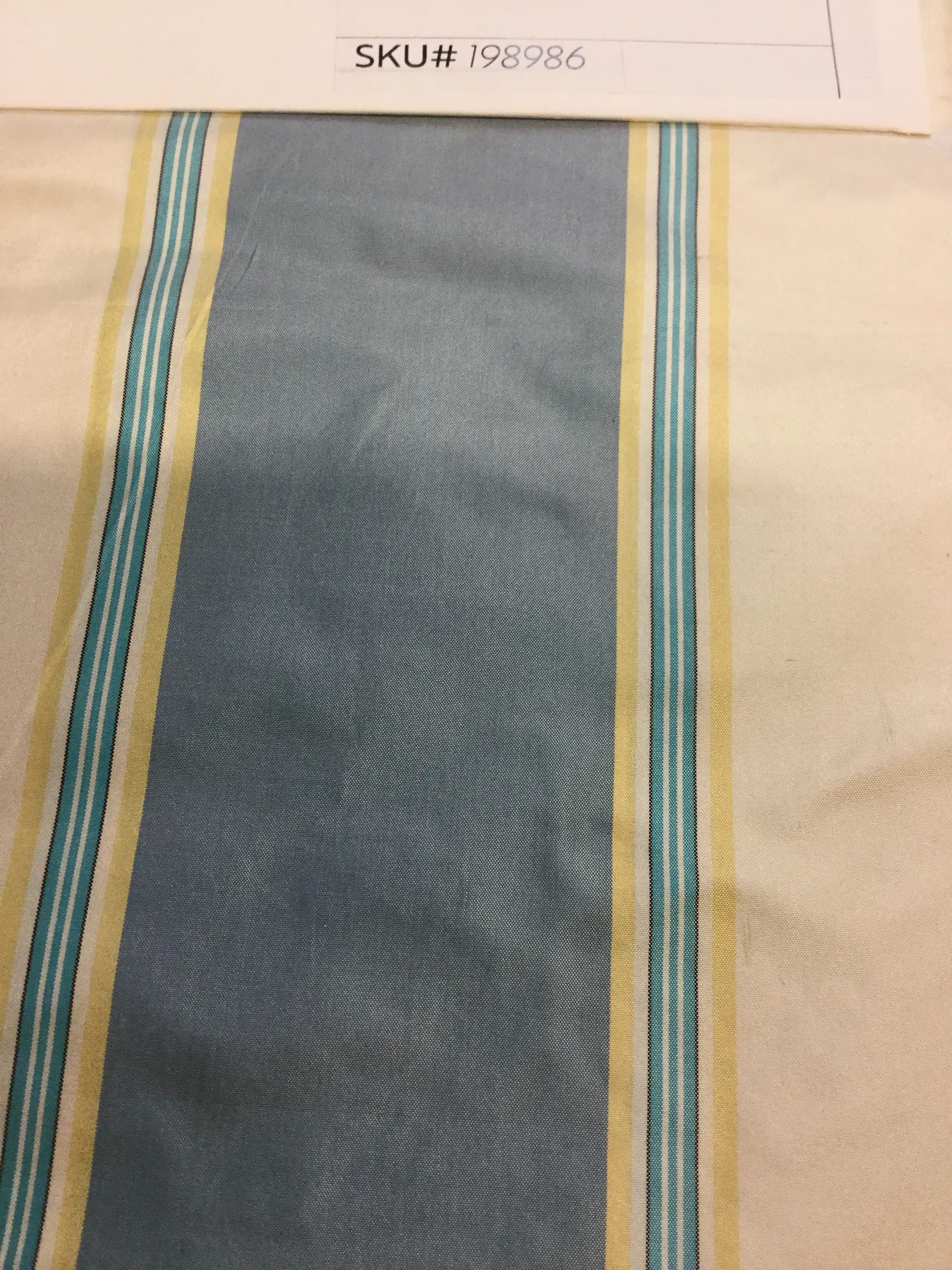 100% SILK TAFFETA STRIPE