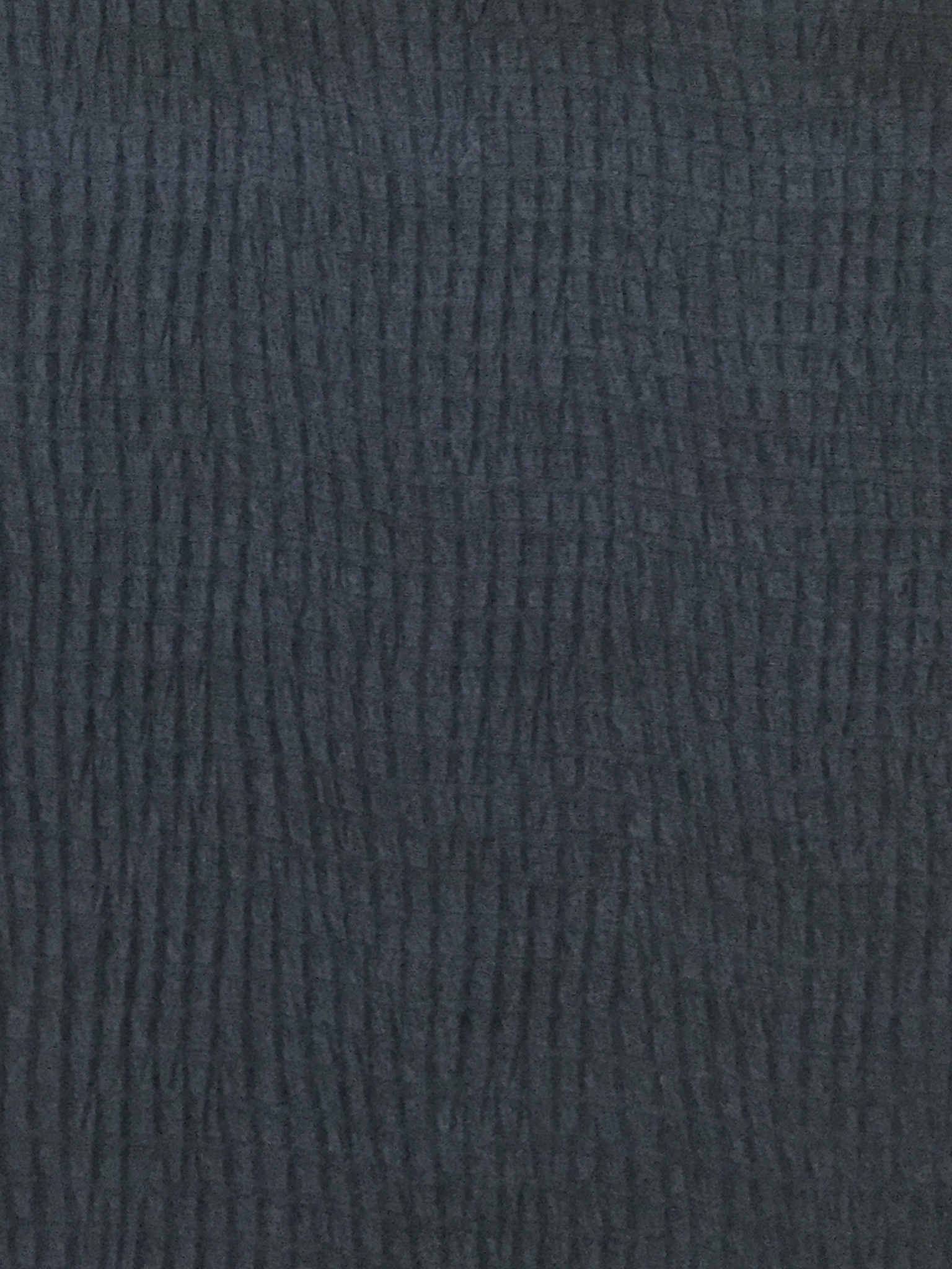 Crinkled Sheer Polyester in Midnight Navy