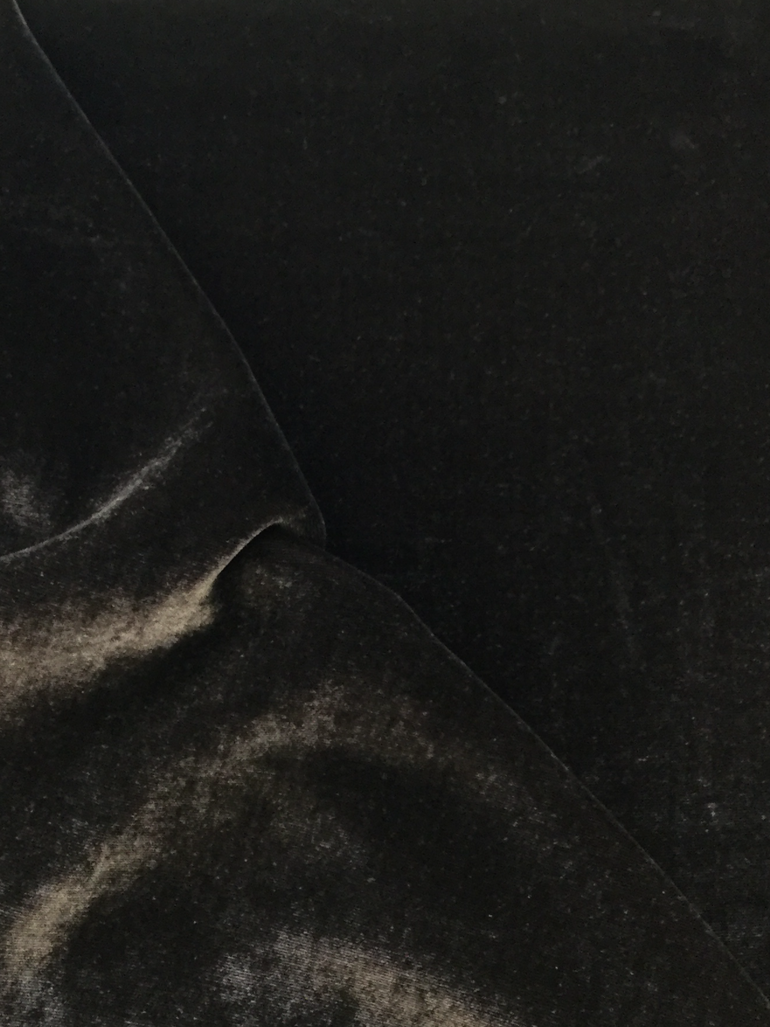 Silk and Rayon Velvet in Chocolate