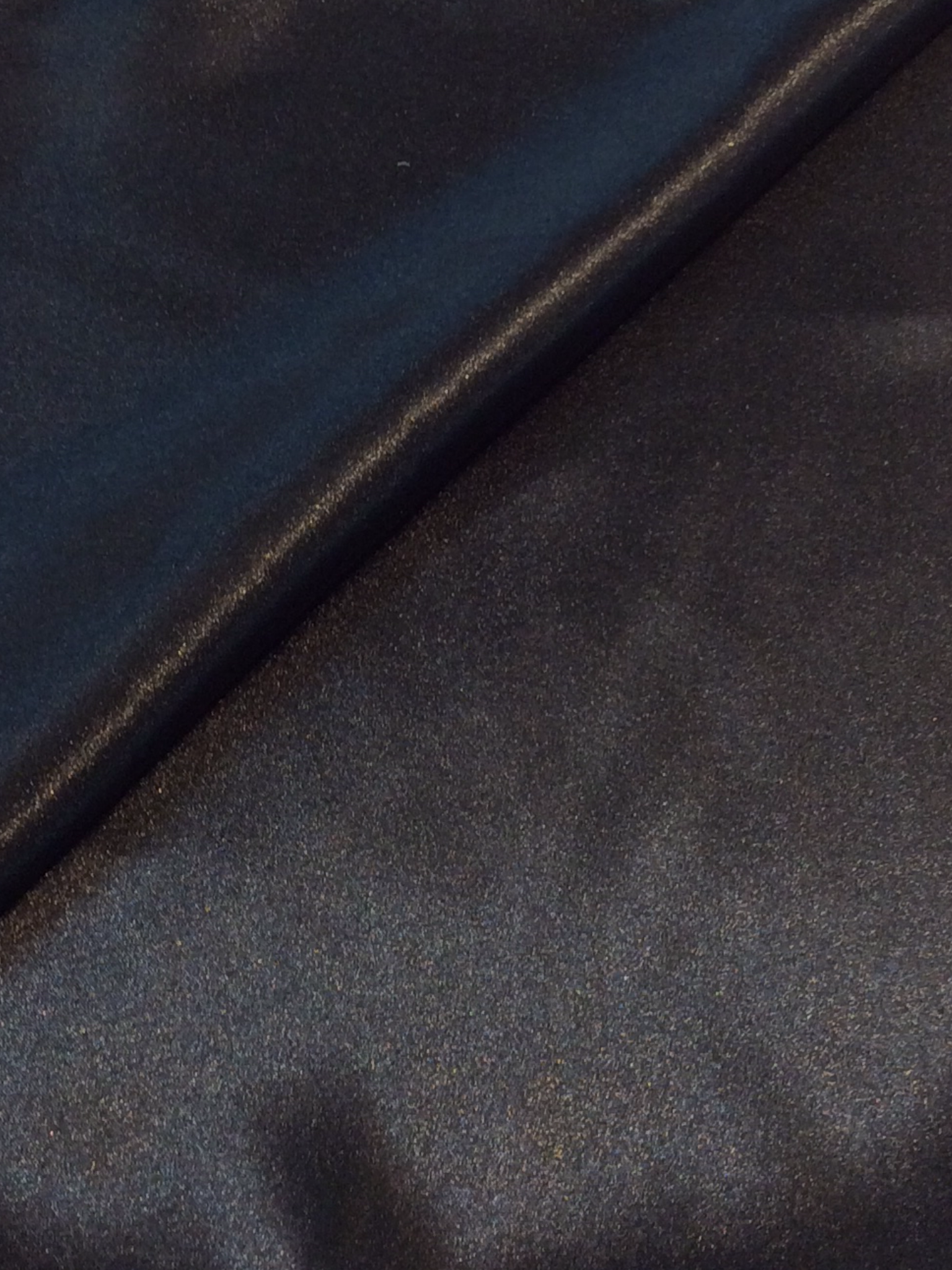 Polyester Satin Lining in Black