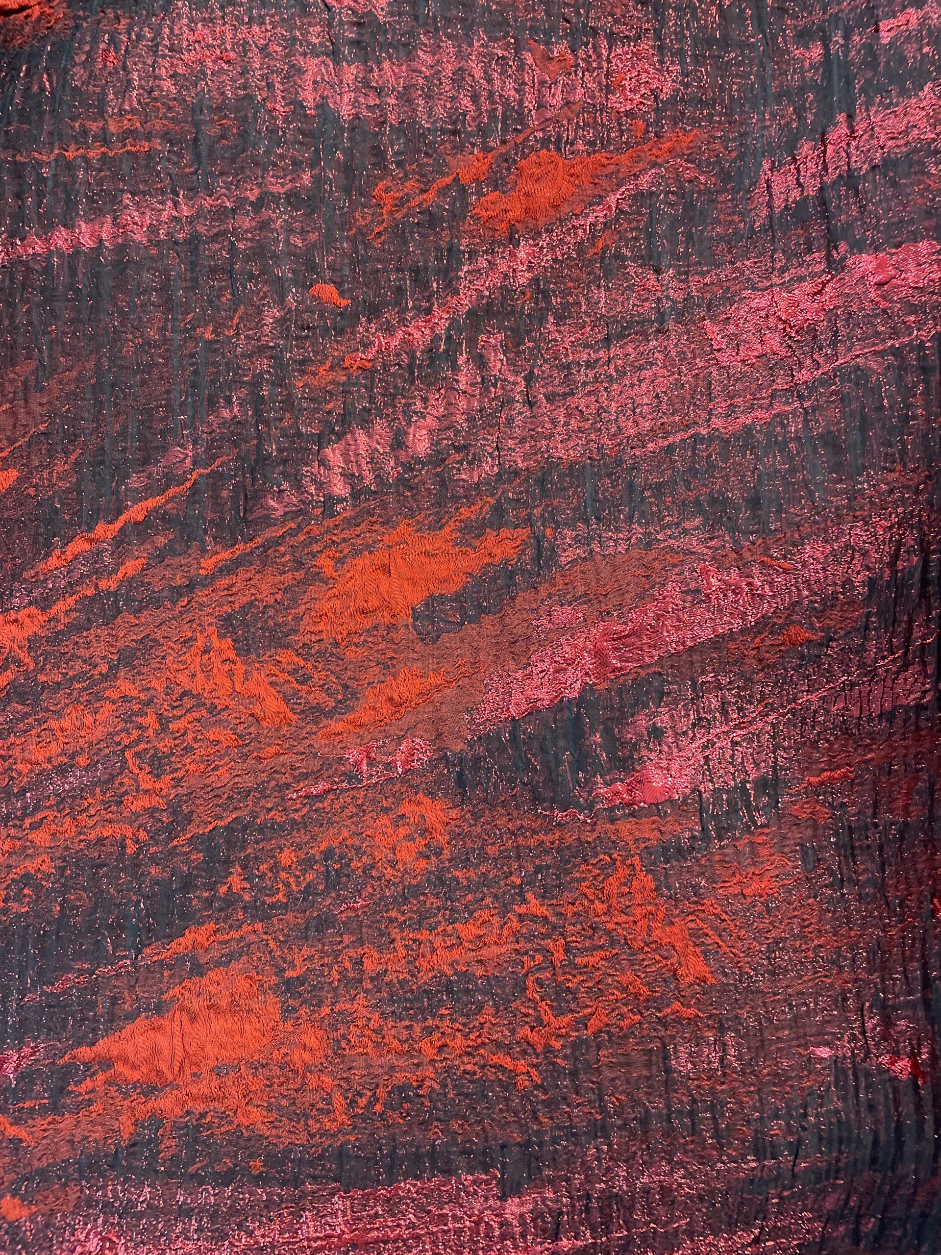 Metallic Cloqué fil Coupé