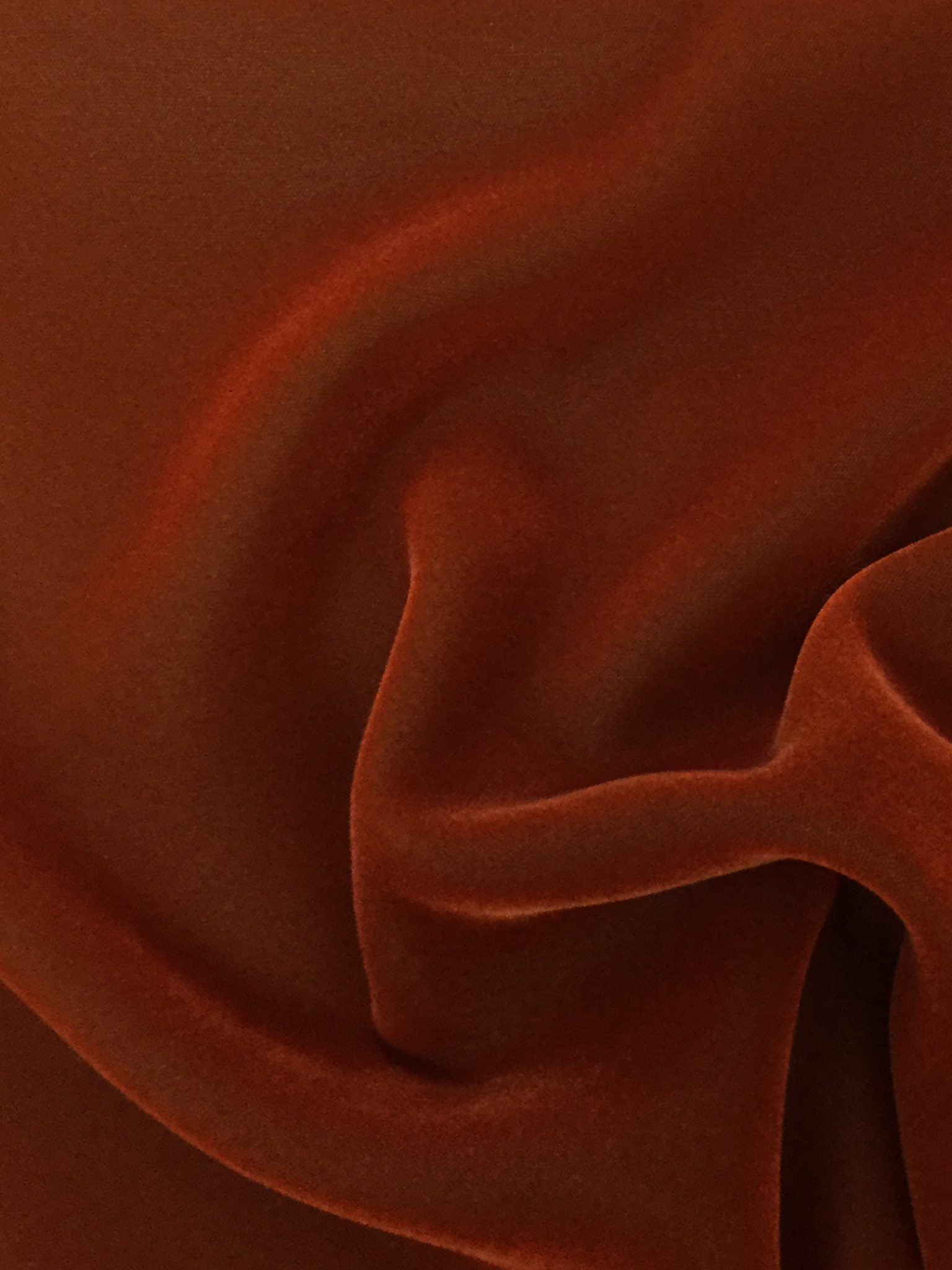 56% Acetate/ 44% Rayon Velvet in Amber/Black