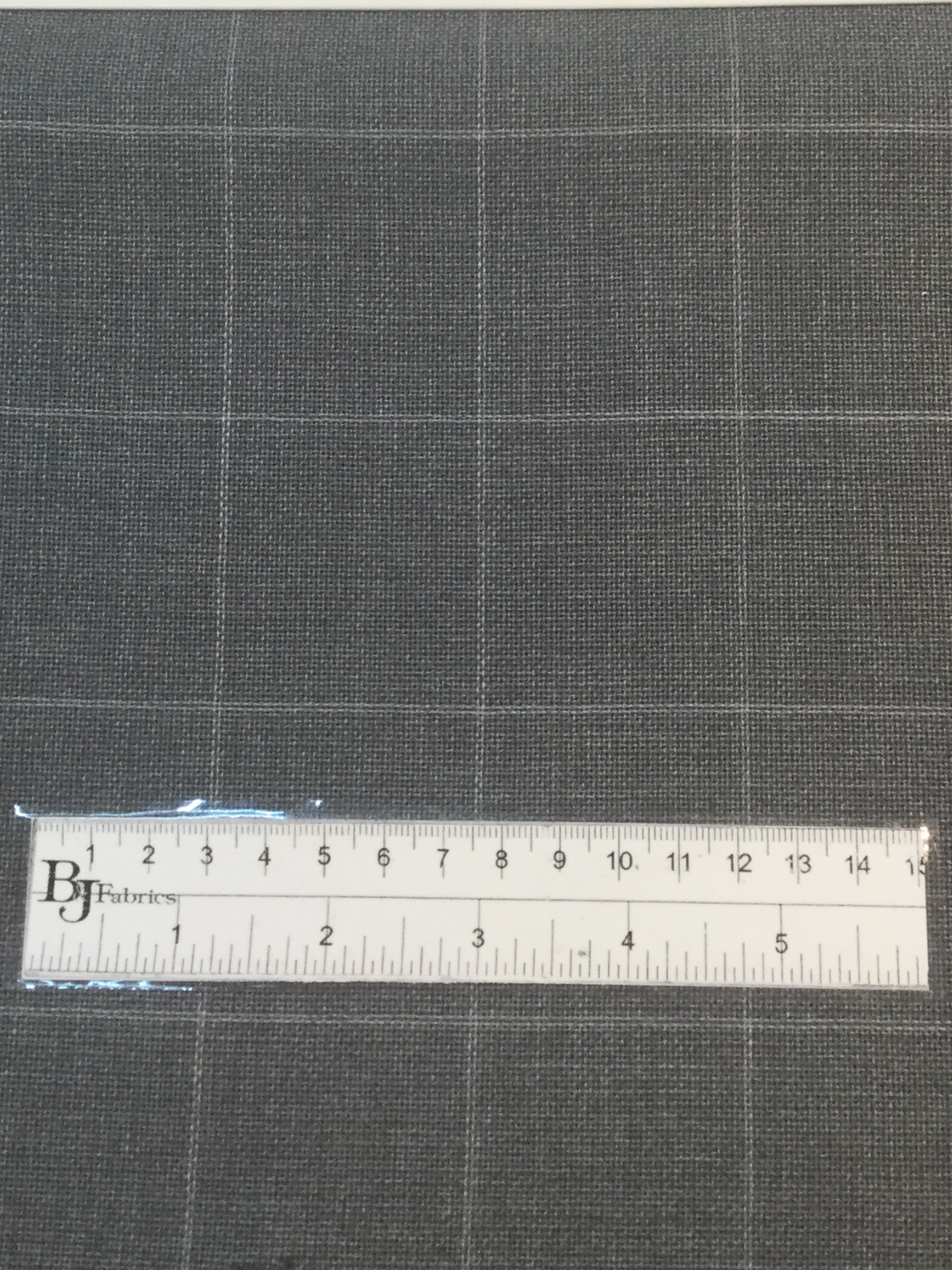 Made in Italy Loro Piana Wool/Silk Windowpane