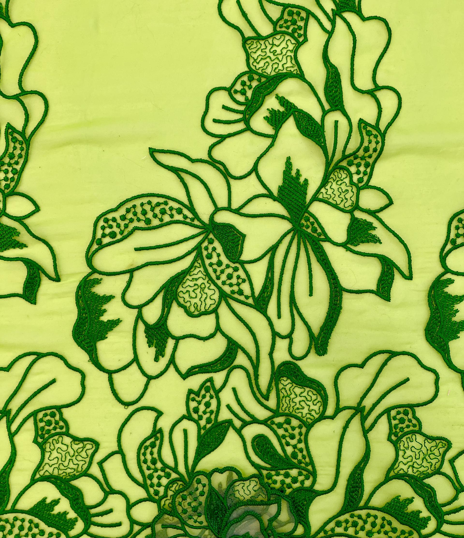 Couture Embroidered Chiffon.