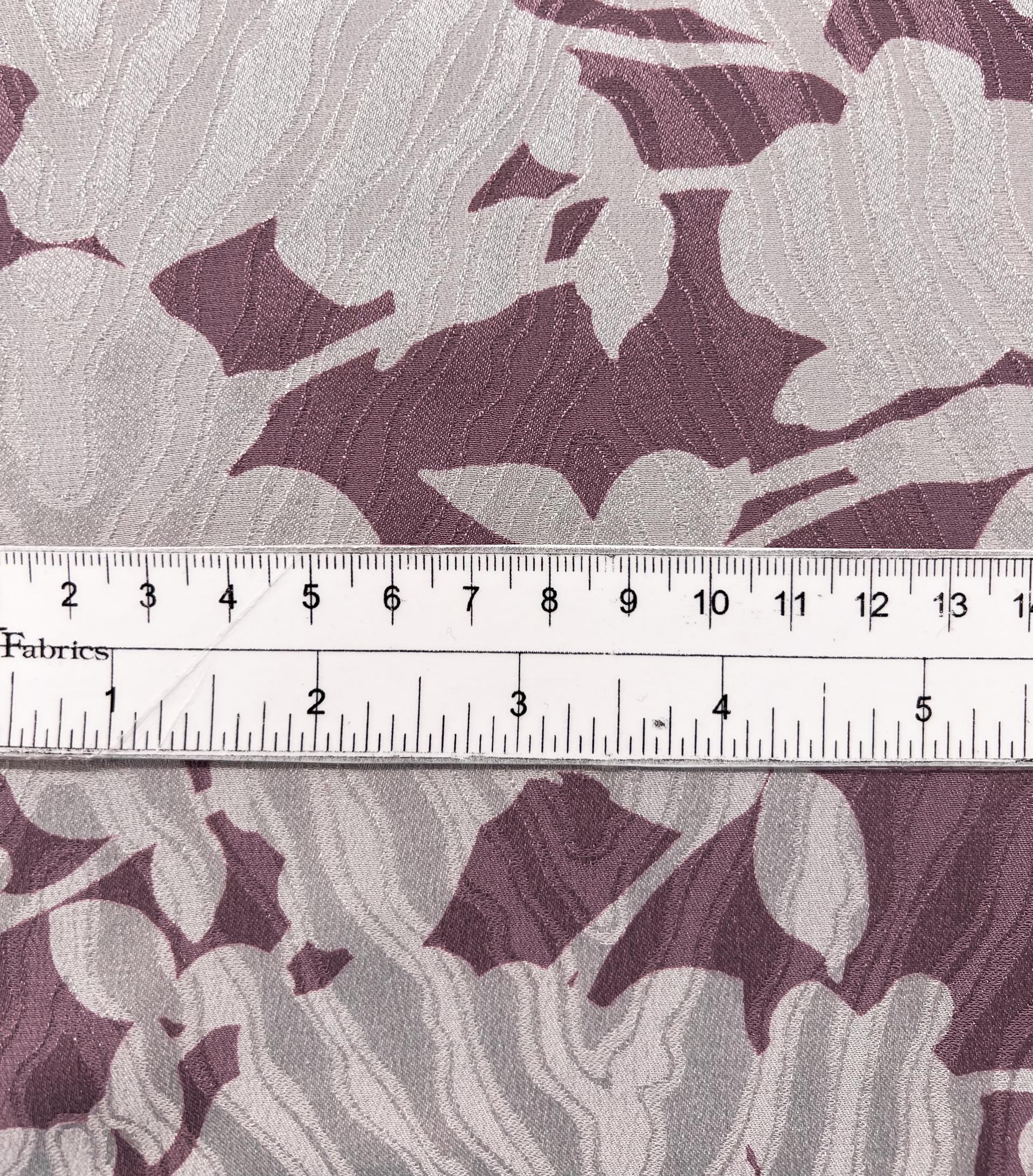 Silk Floral Printed jacquard