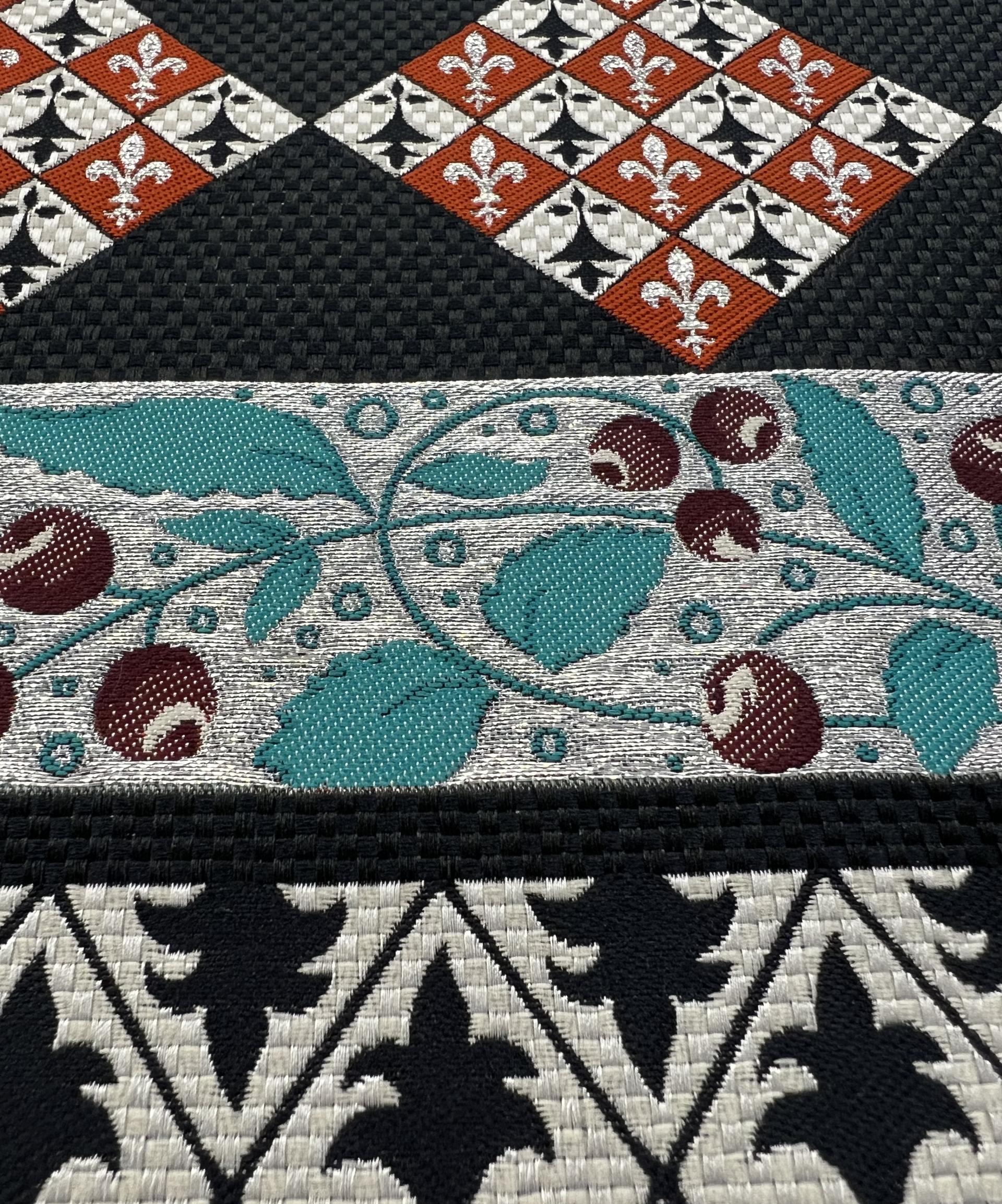 Jacquard Metallic Brocade 