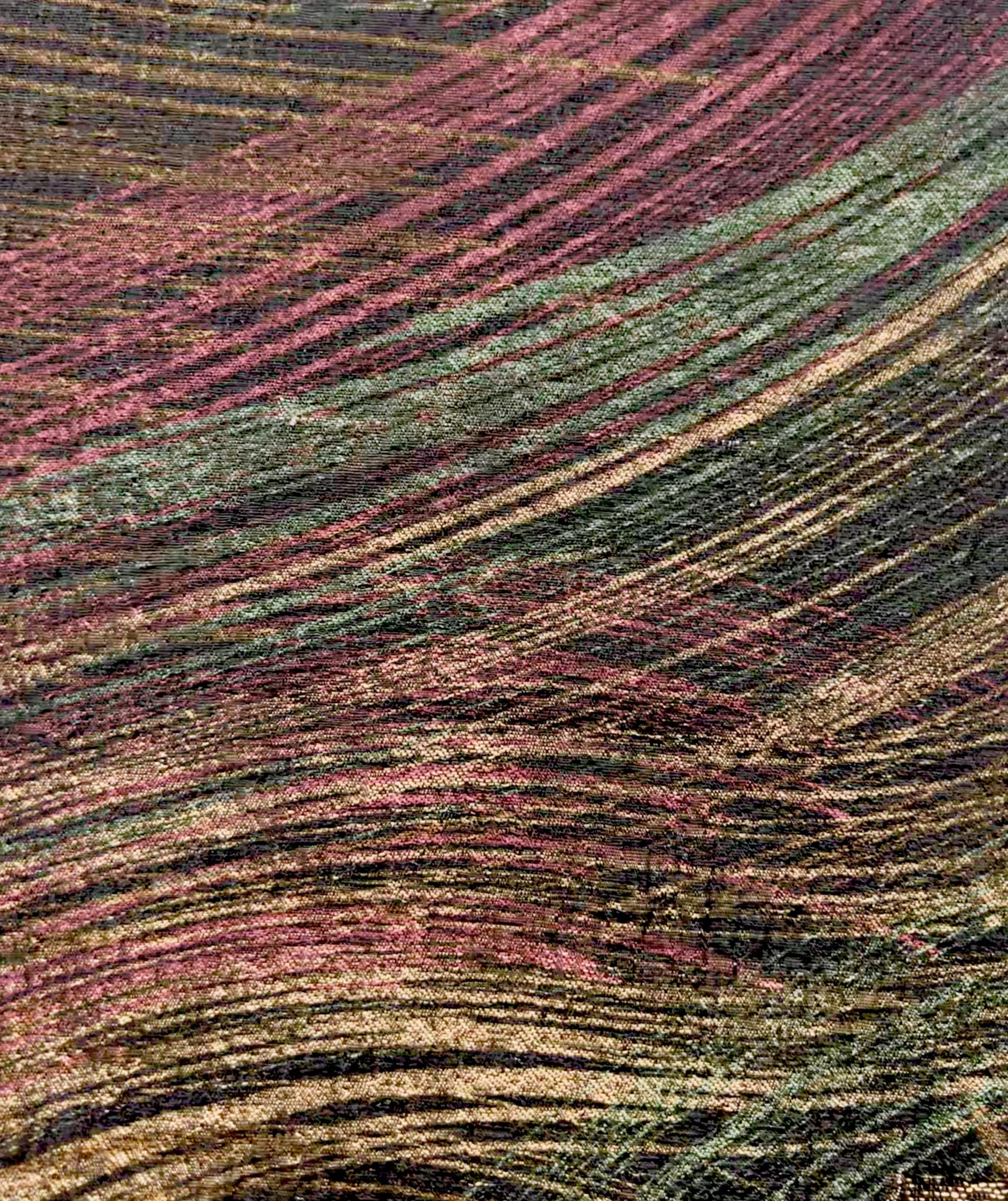 Rayon & Acetate Brocade in Muted Jewel Tone