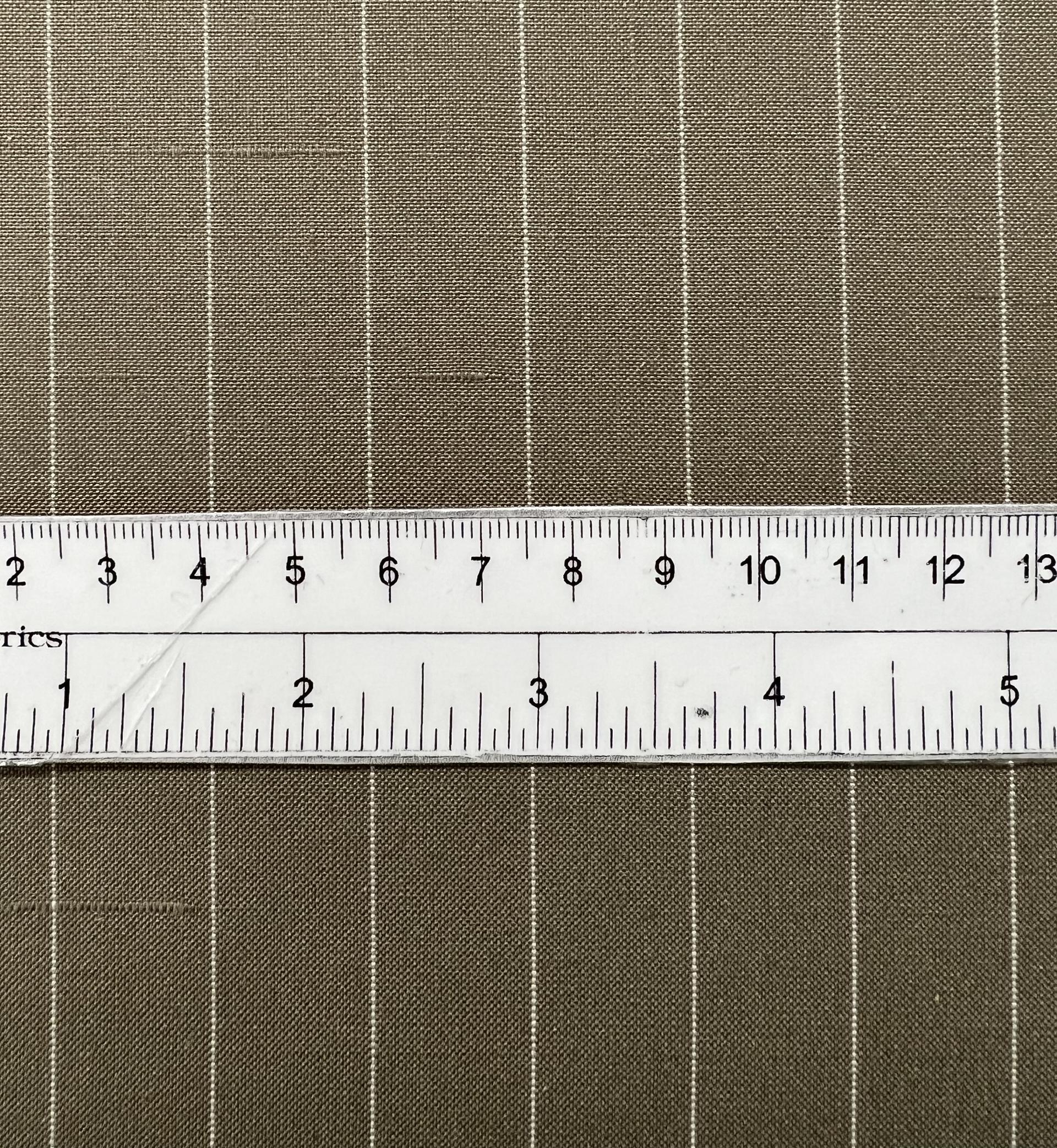 Made In Italy 100% Silk Dupioni Stripe