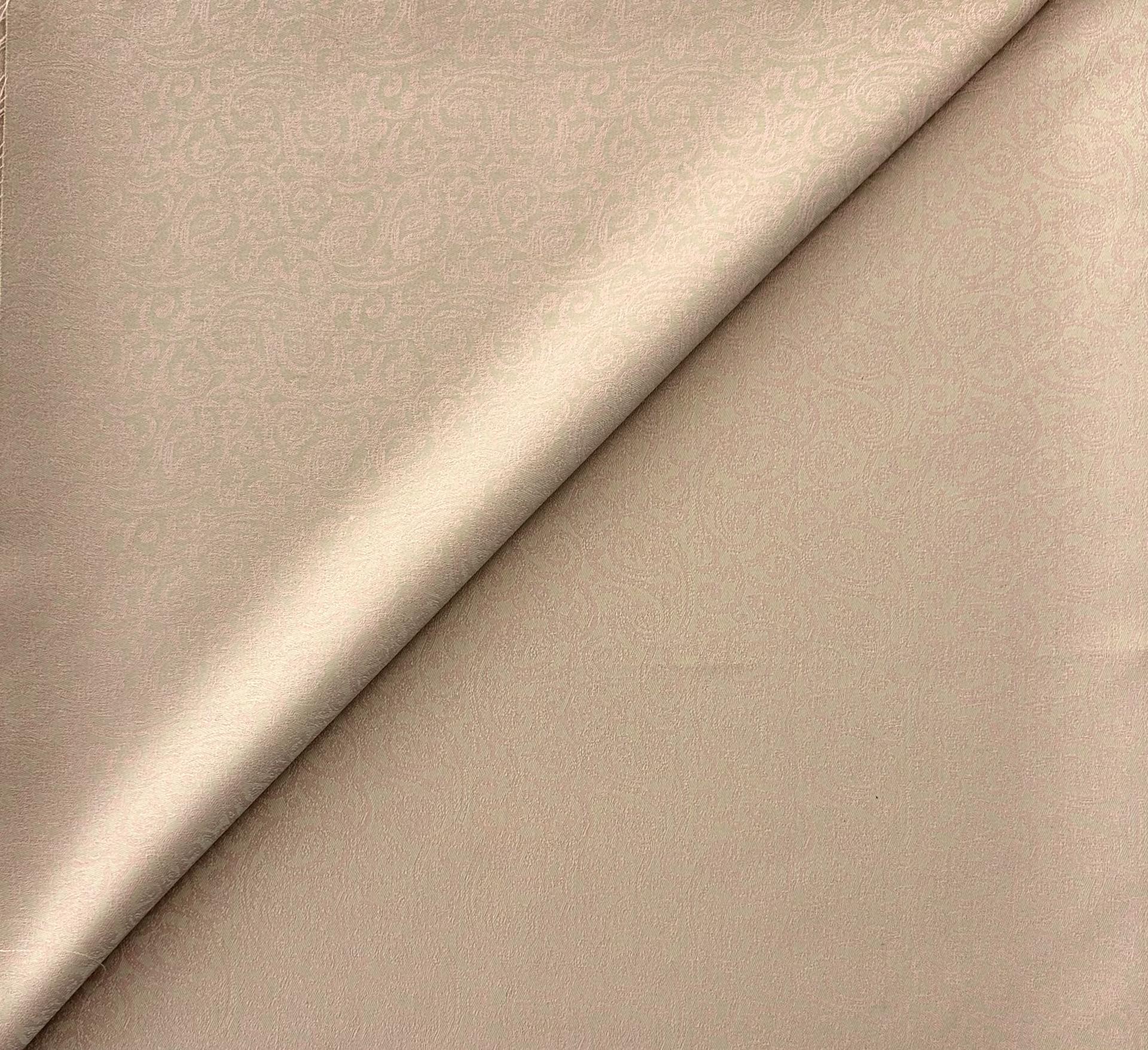 Super 110's Australian Wool Rayon Jacquard Suiting in Rose and Beige