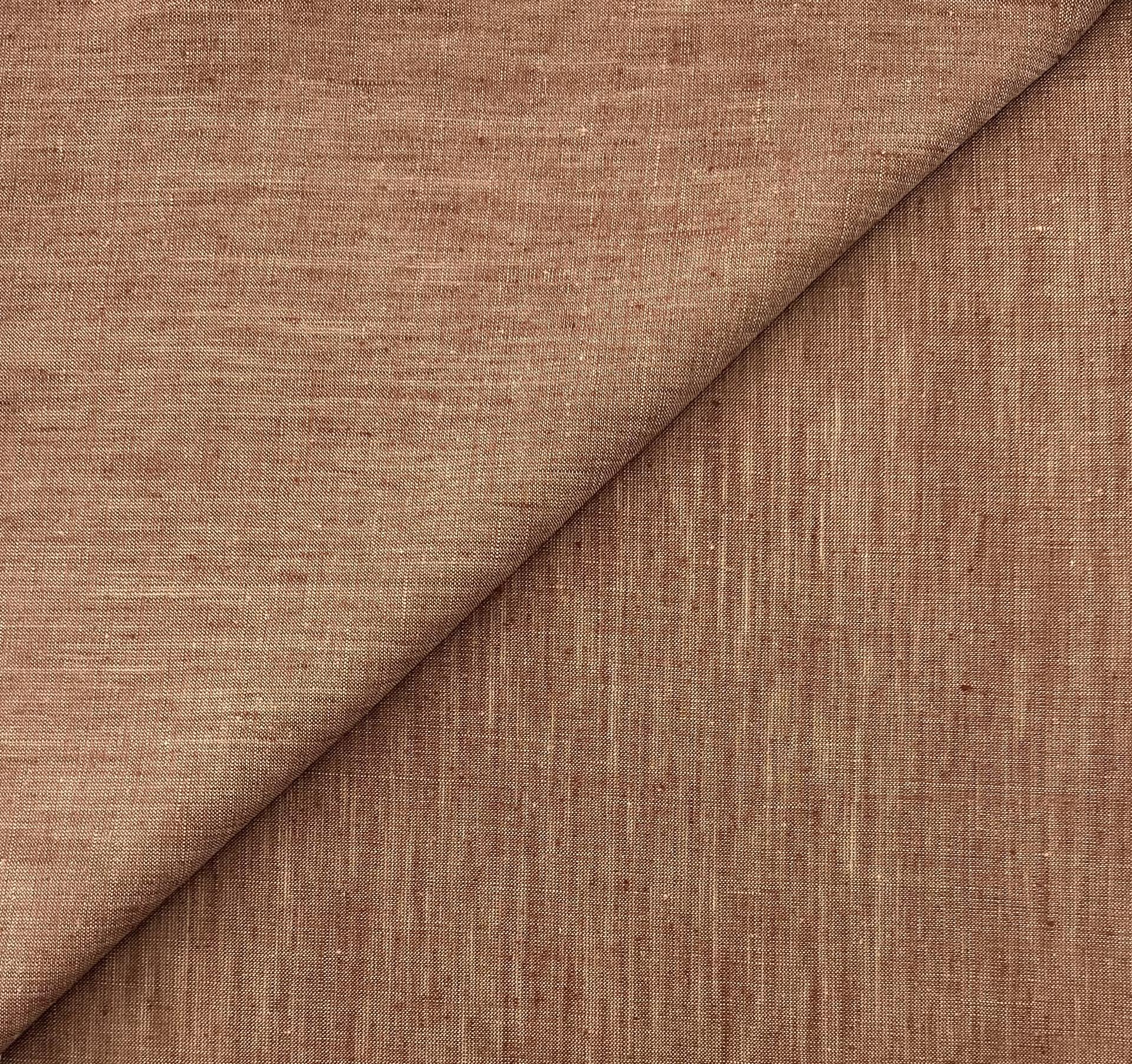 Two Toned Lightweight Linen in Copper