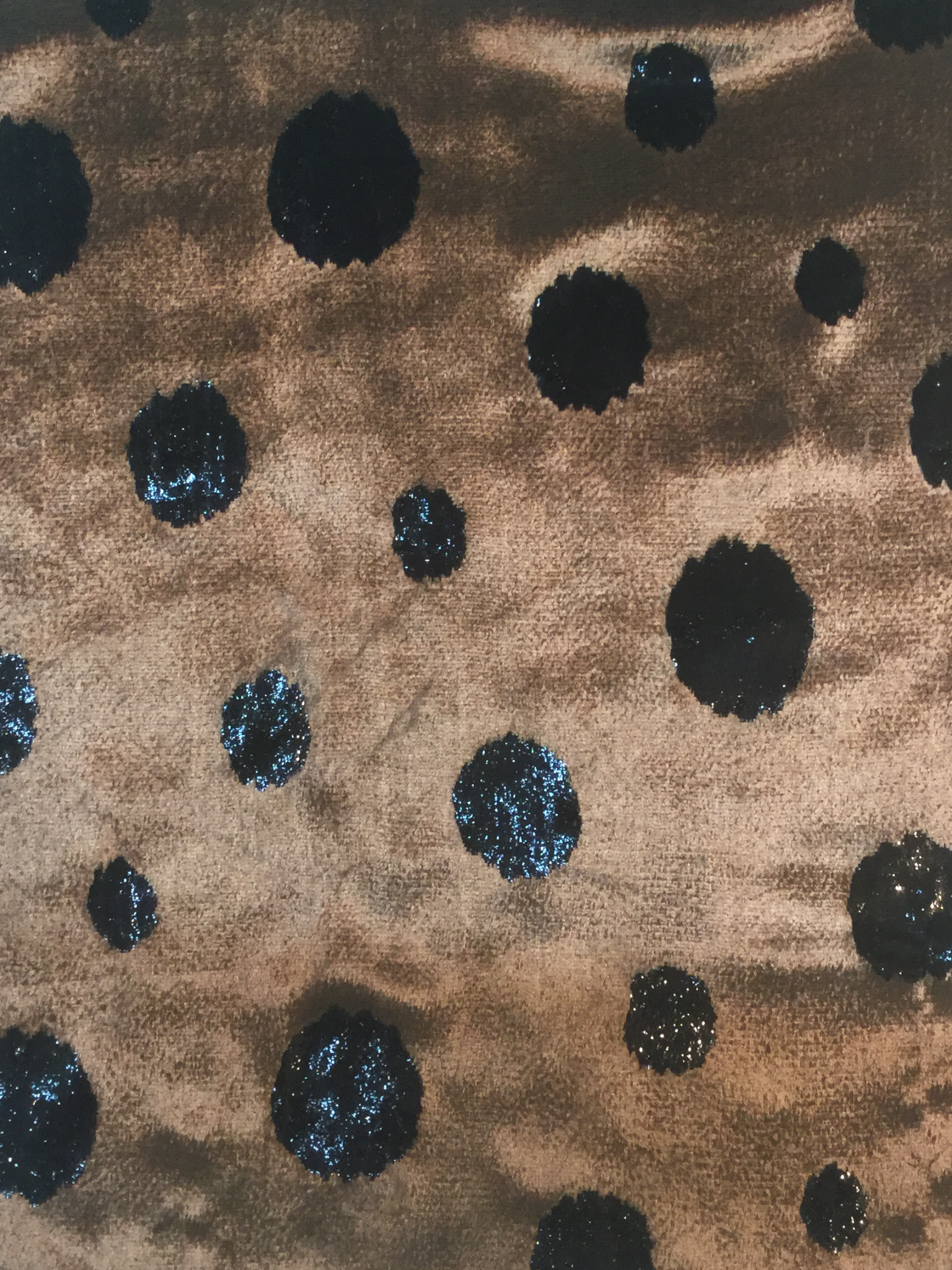 Silk Lurex Panne' Velvet