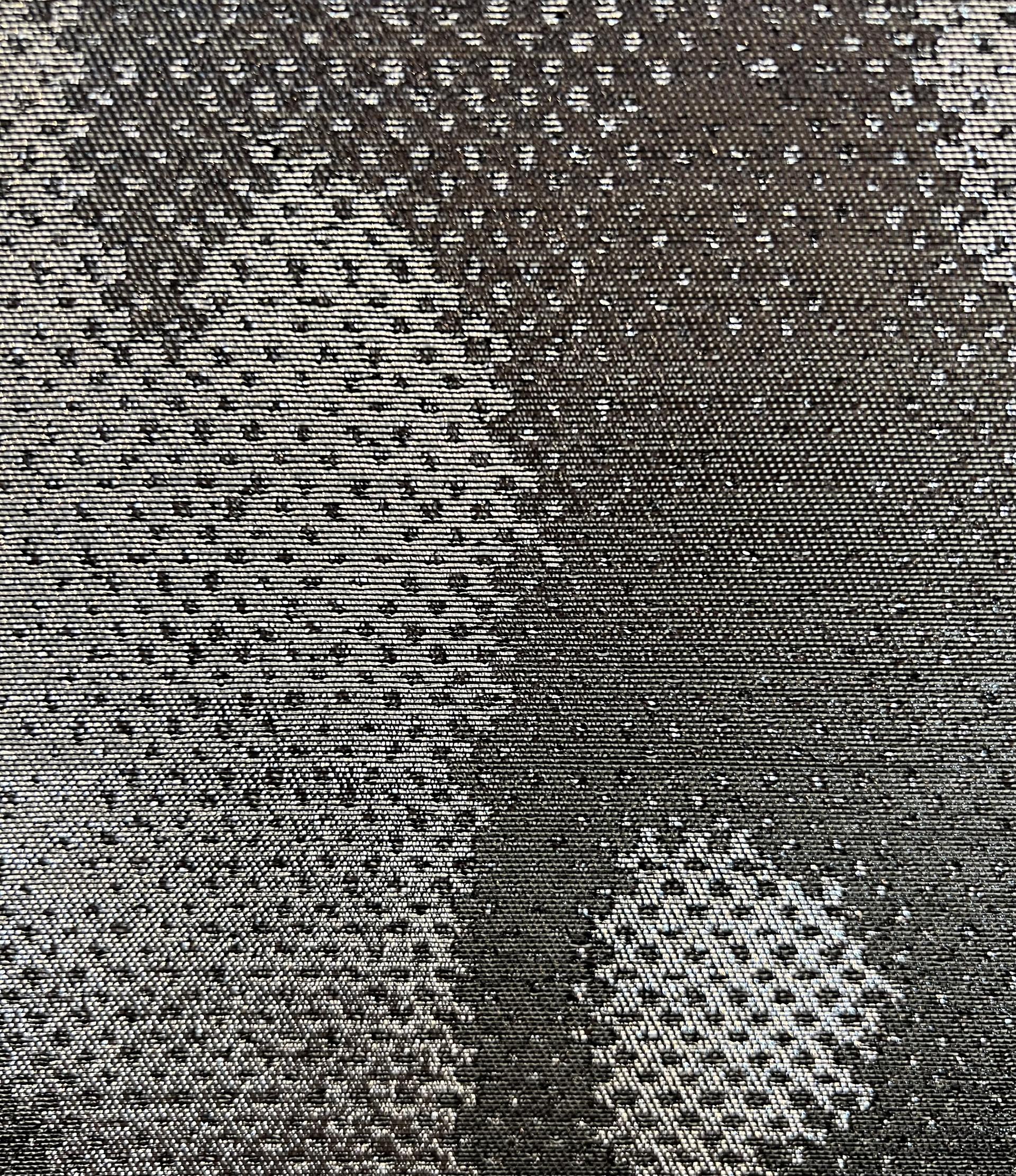 Metallic Shadow Brocade In Silver 