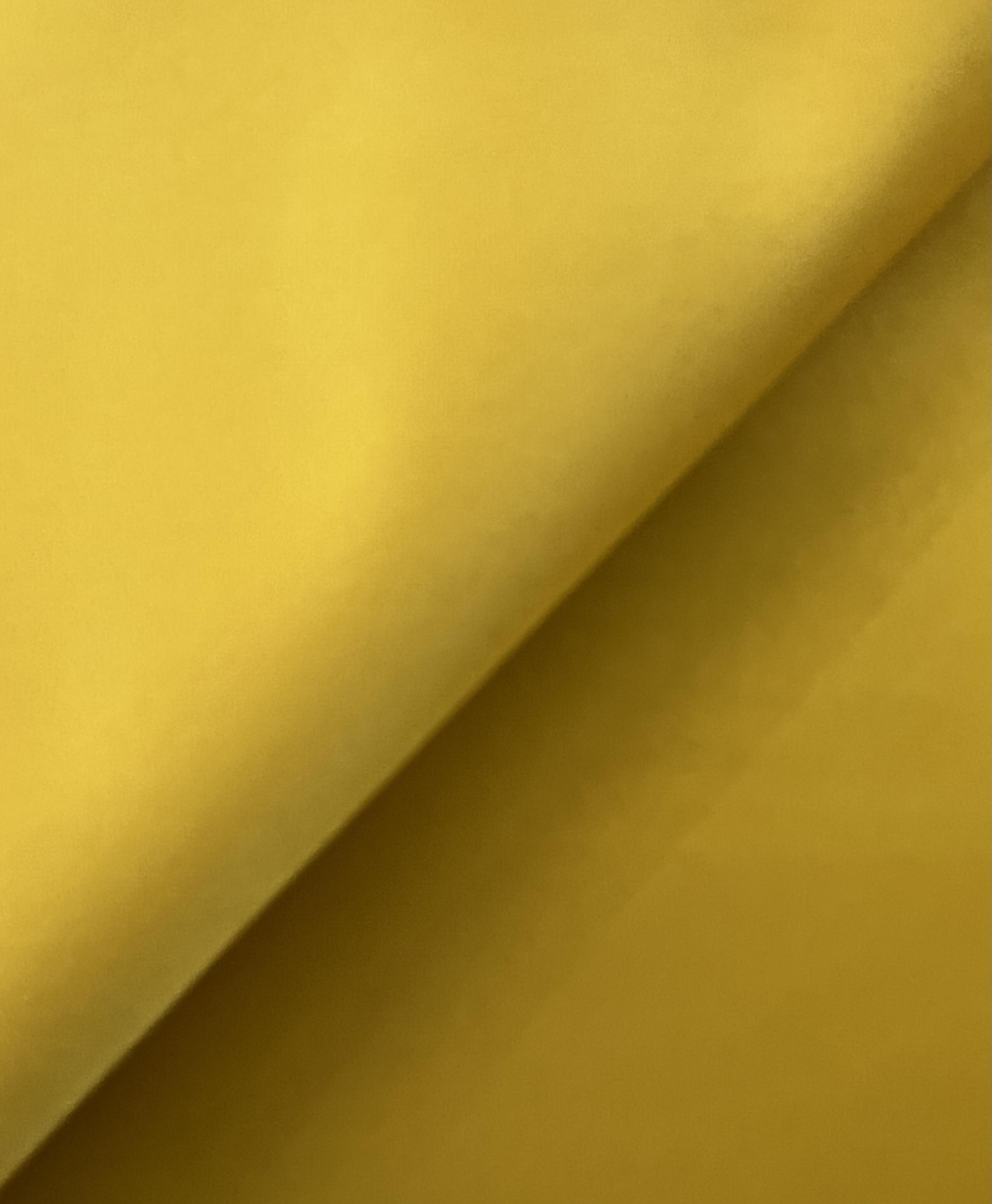 Pure Silk Double Face Satin in Canary