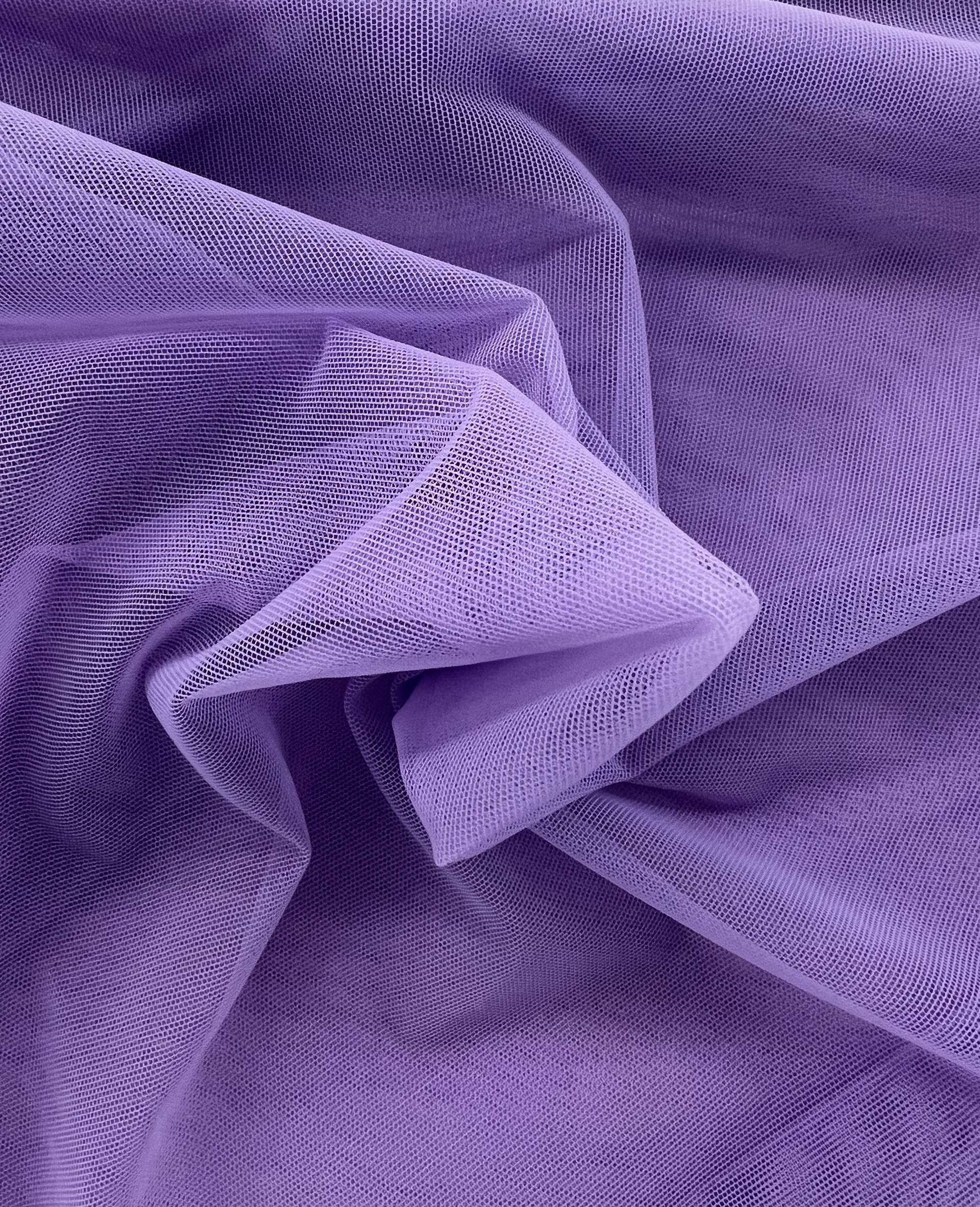 Italian Stretch Nylon Illusion in Panse