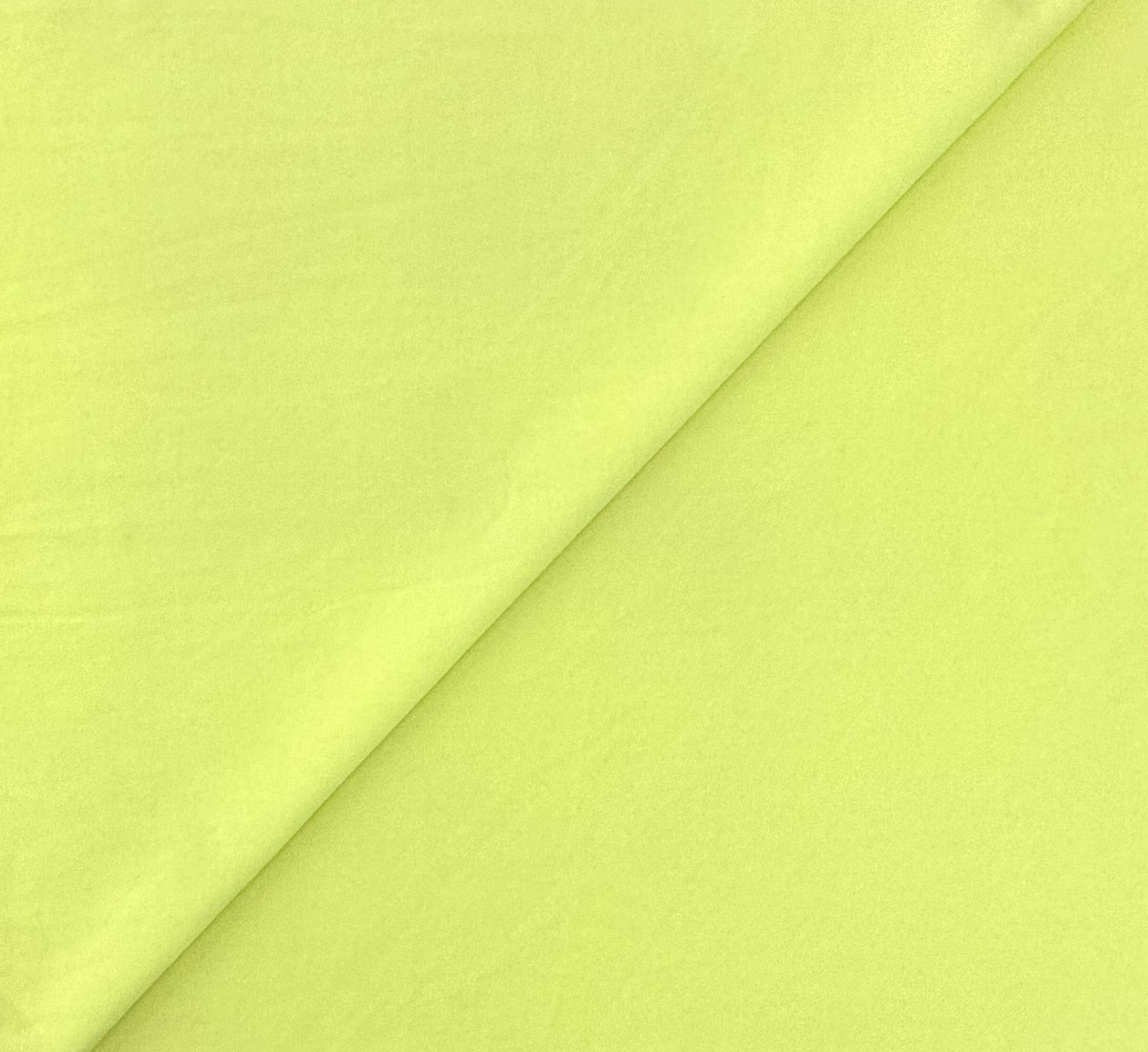 Cotton Jersey Knit in Hot Yellow