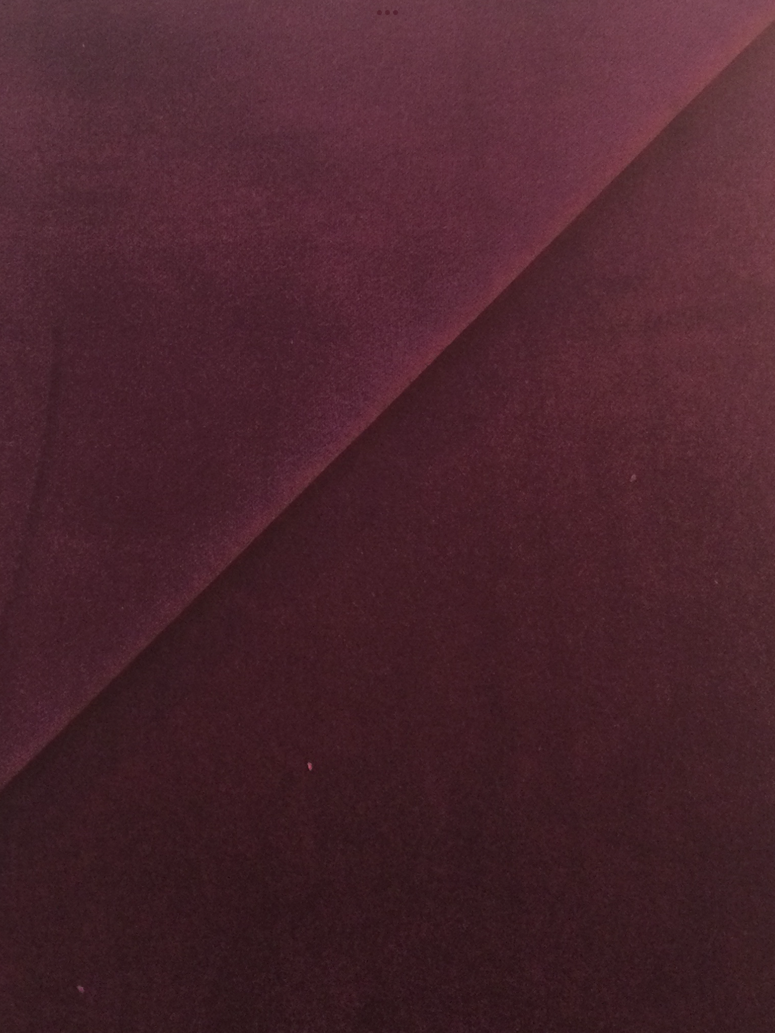 Pure Cotton Velvet in Dior Red