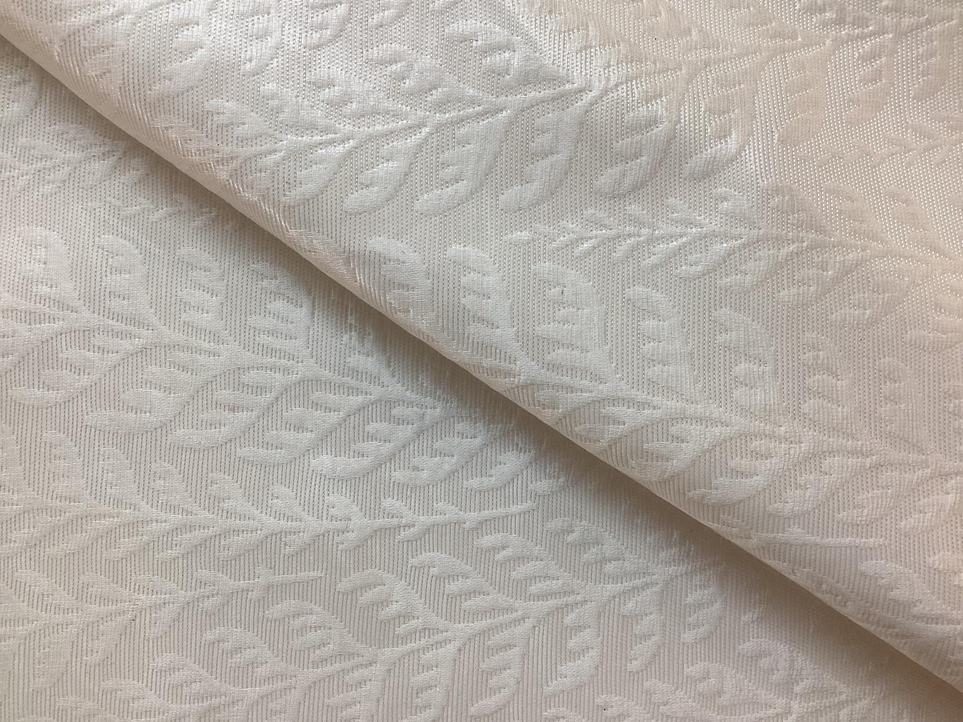 Cotton & Acetate Brocade in Light Ivory