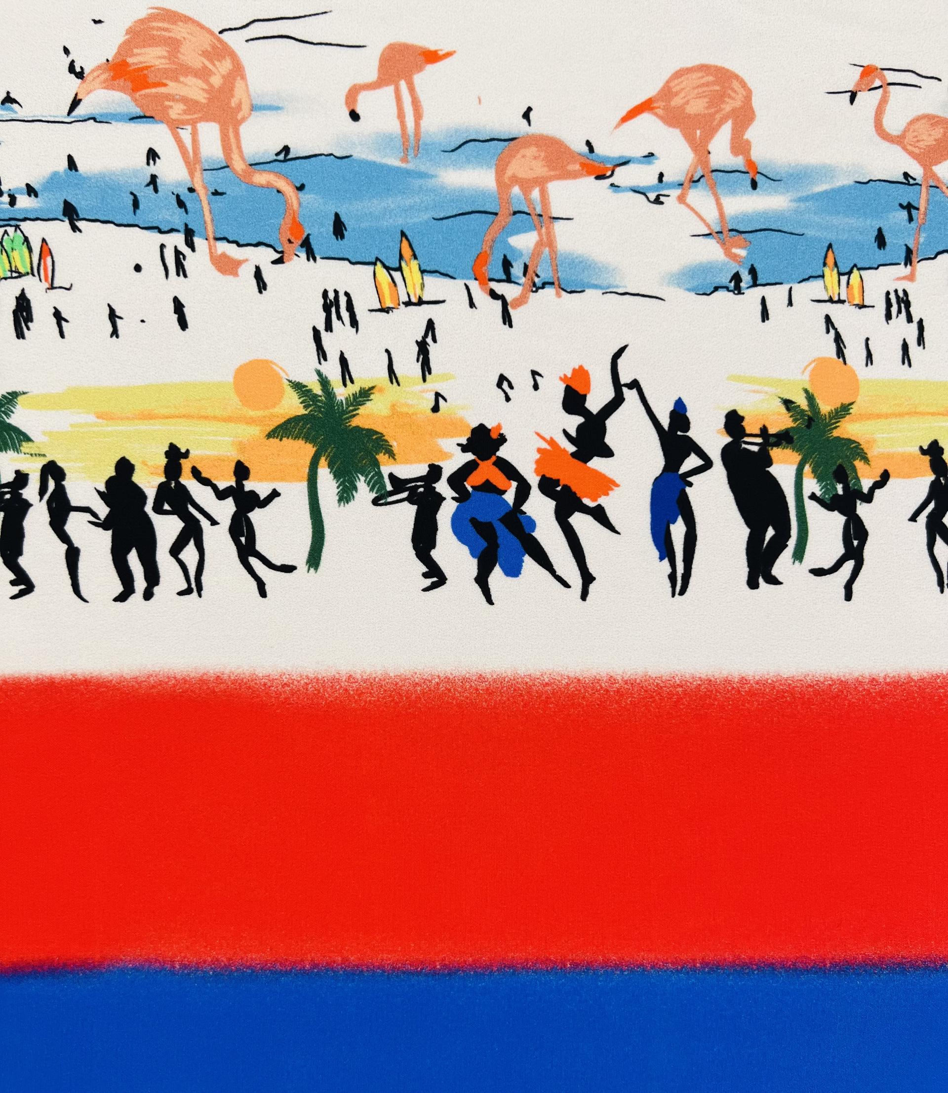 Silk Crepe de Chine "Rio Vibe"