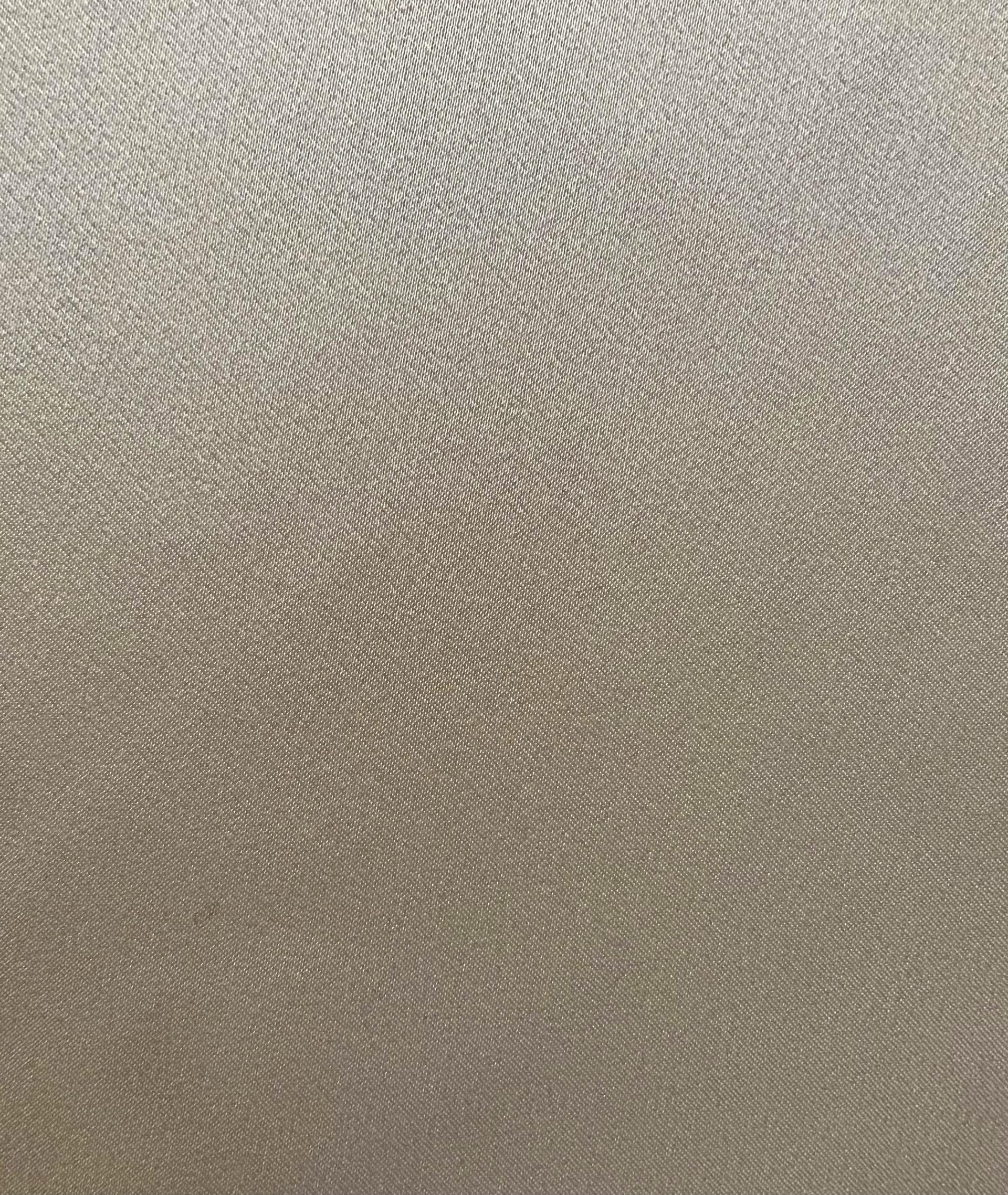 Stretch Twill Back Acetate Satin in Cream