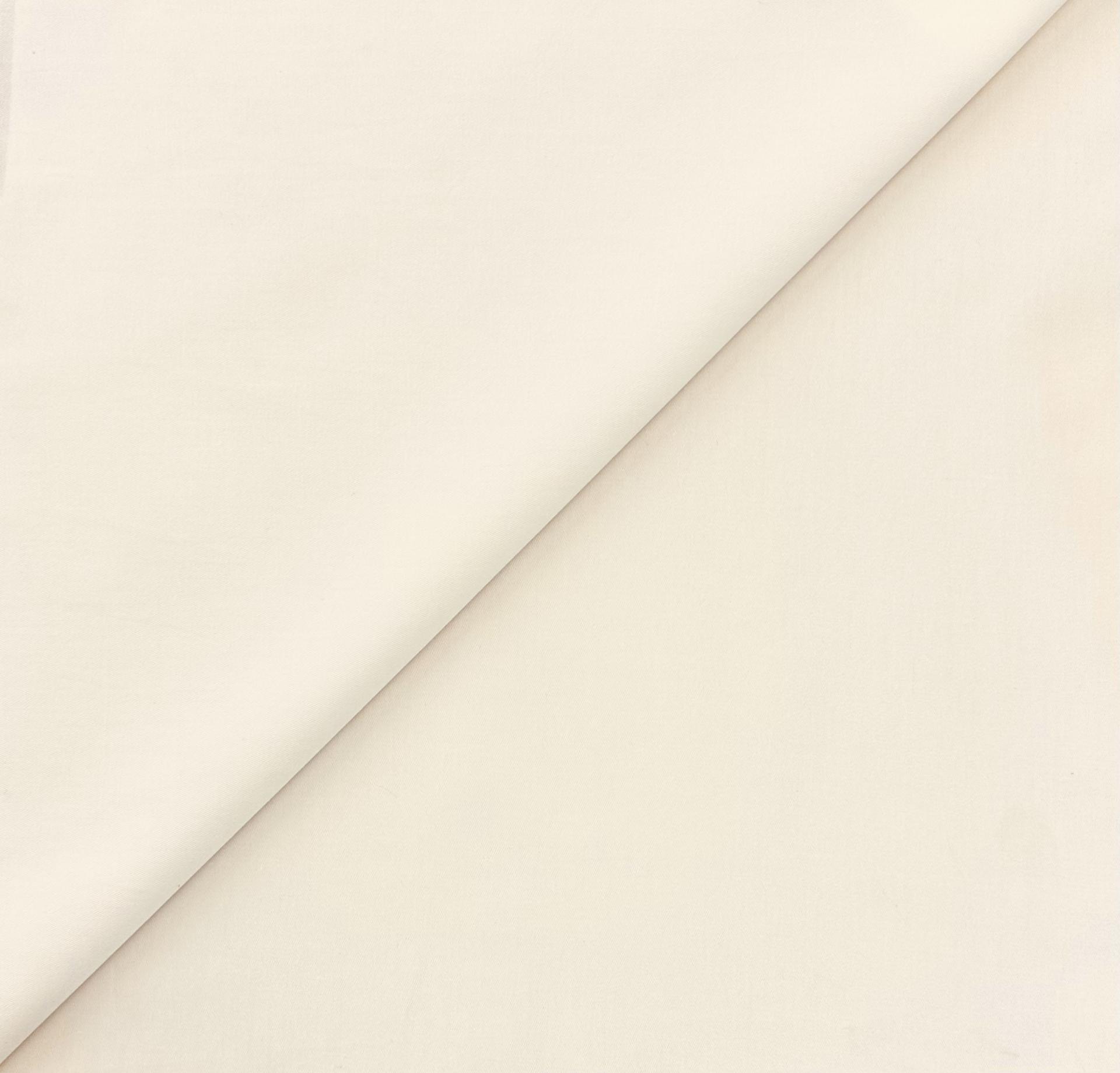 Combed Cotton Twill in Ivory