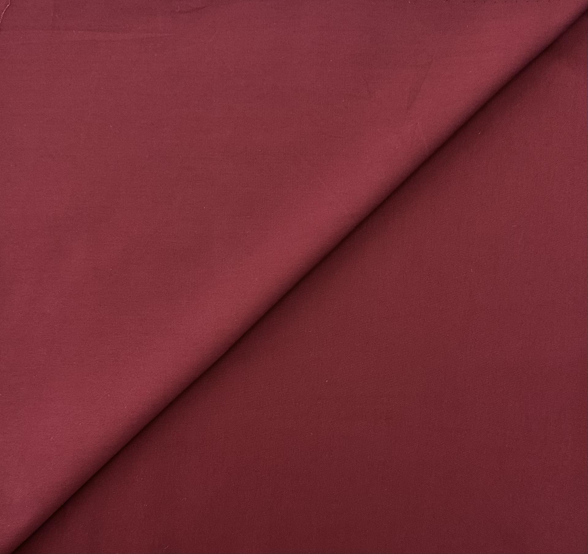 Combed Cotton Twill in Wine