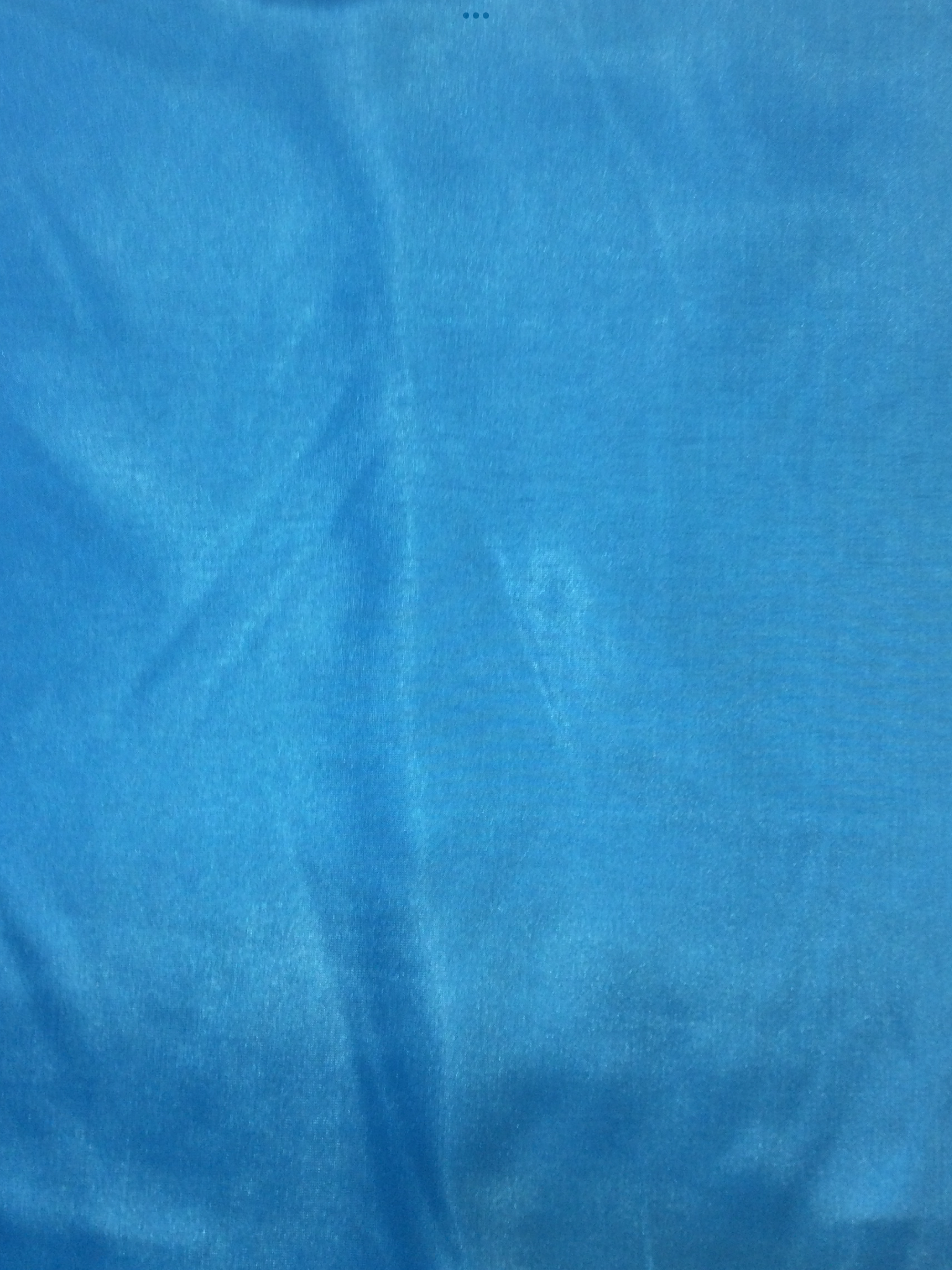 Polyester "China Silk" Lining in Azure