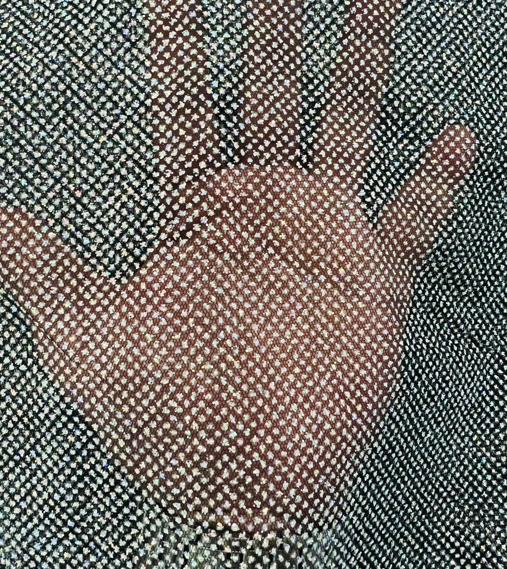 Glitter Tulle in Black