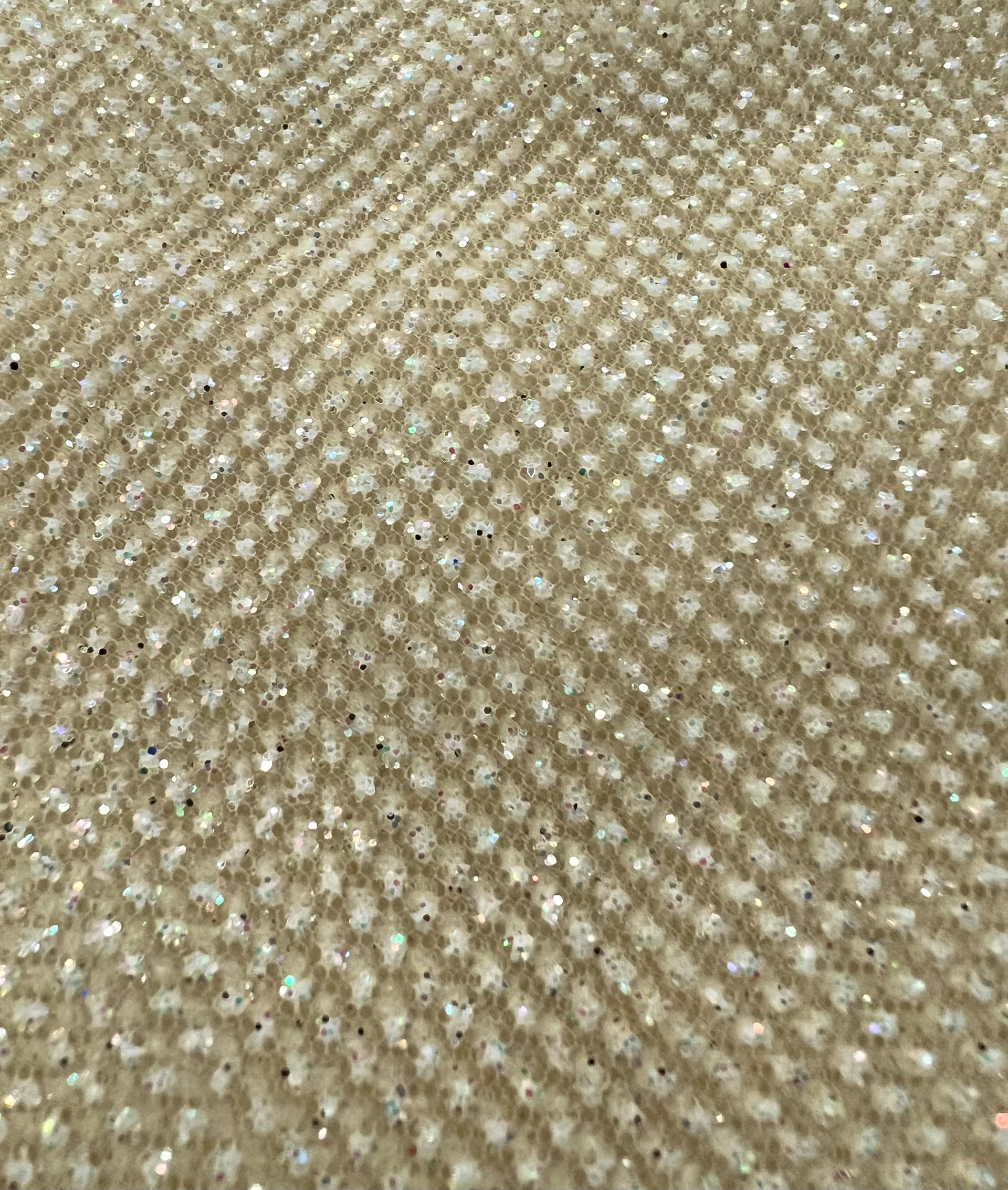 Glitter Tulle in Gold