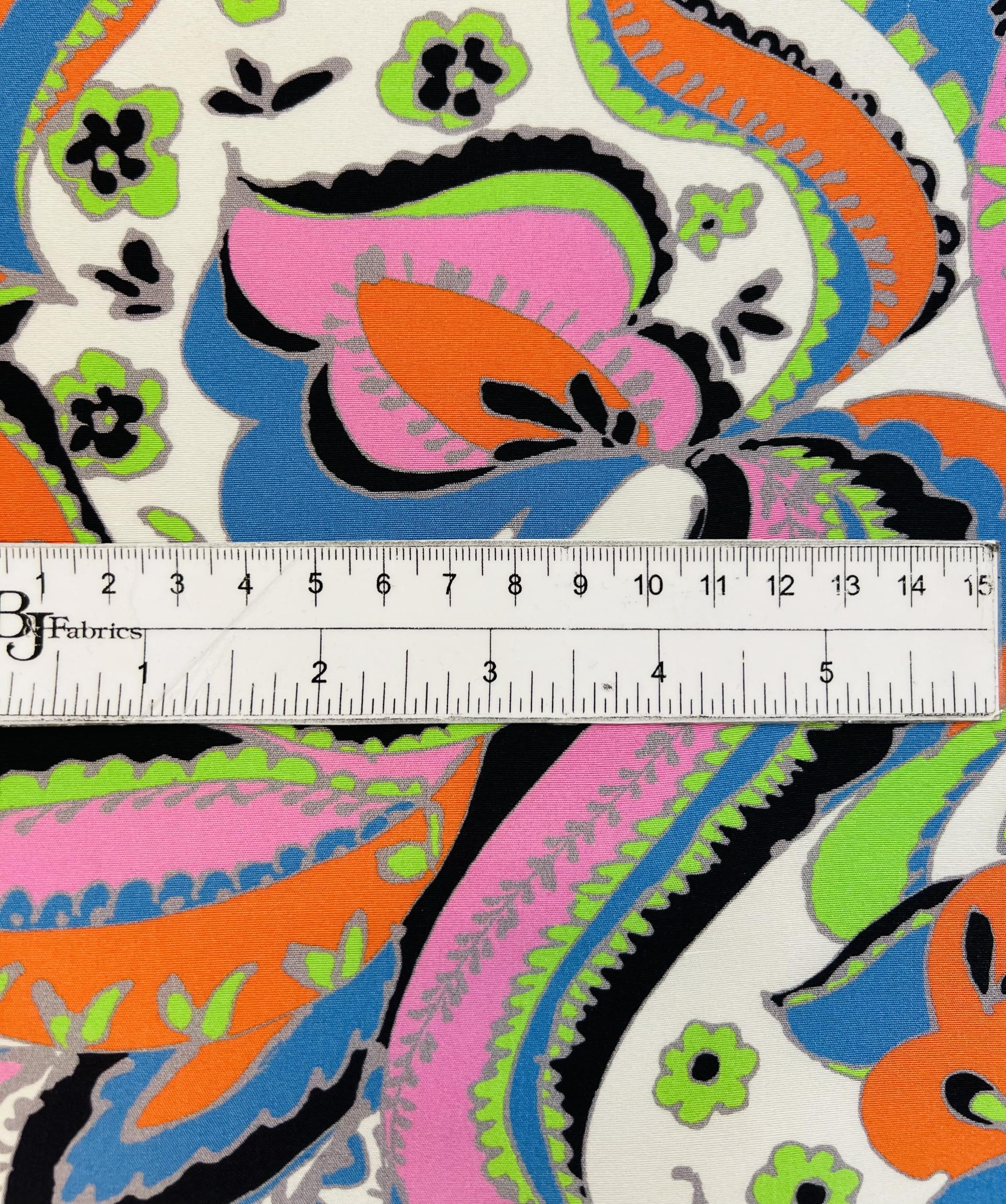 Printed Light Weight Silk Shantung