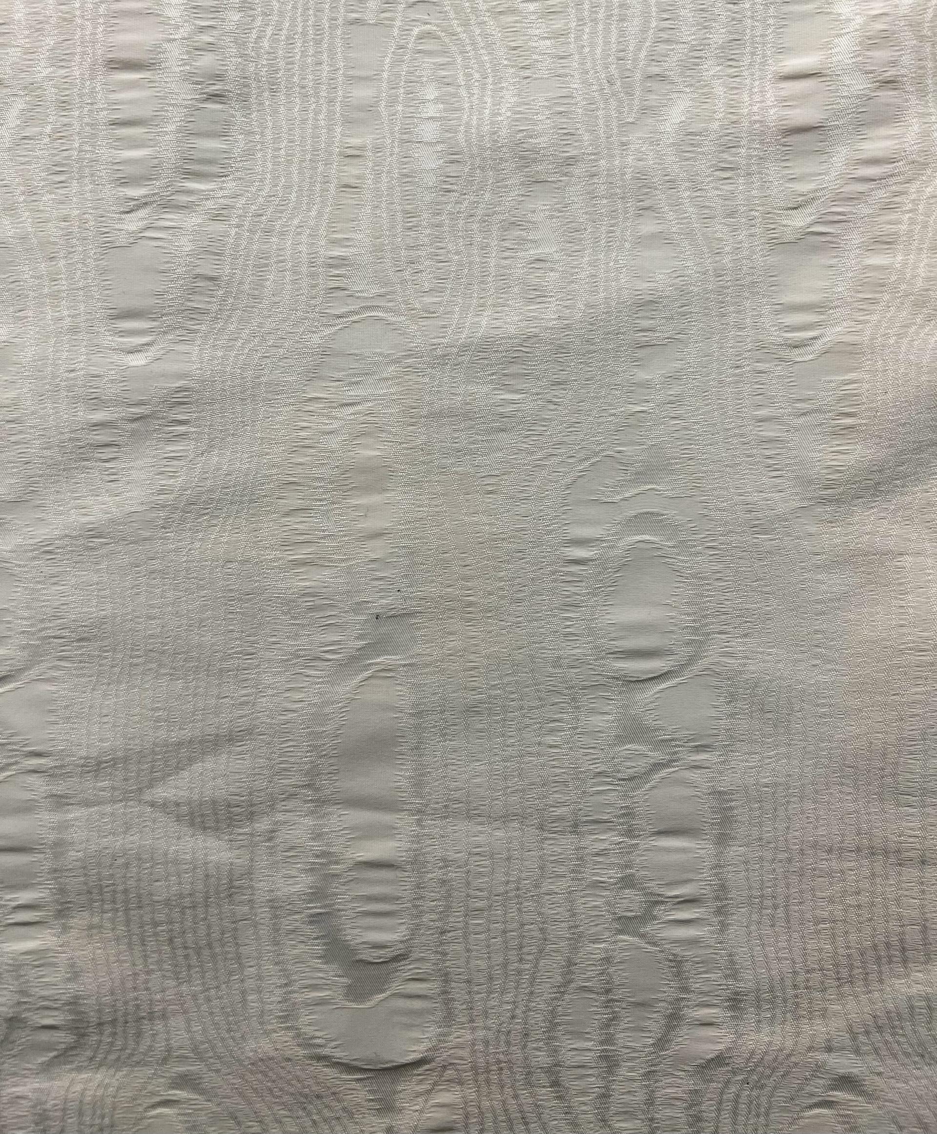 Polyester Moiré in Ivory