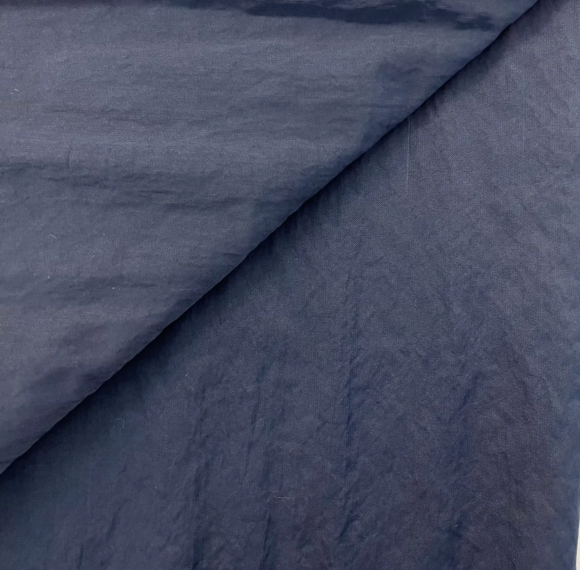 Nylon Cotton Taffeta Rainwear in Navy