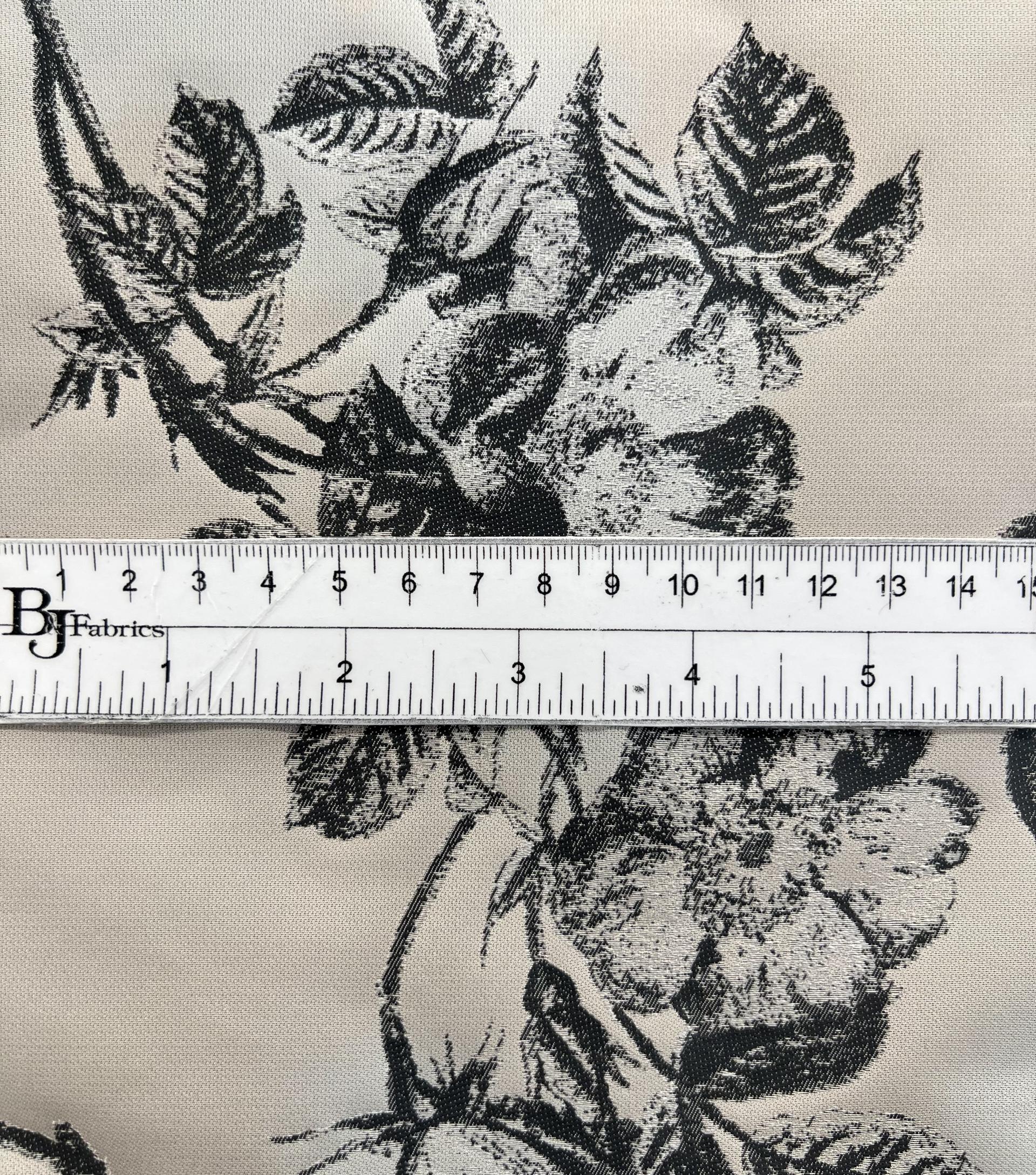 Floral Taffeta Brocade