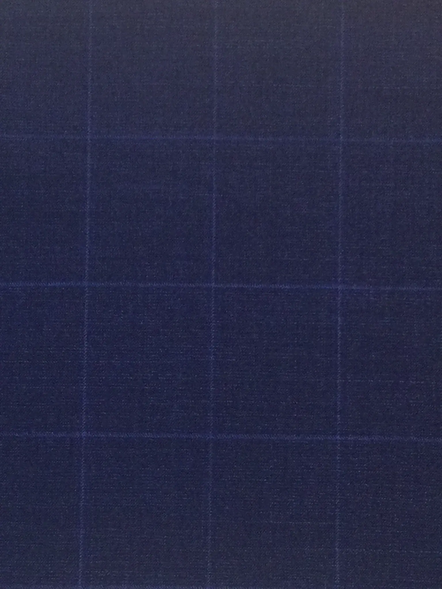 Made in Italy Loro Piana Wool/Lycra Windowpane