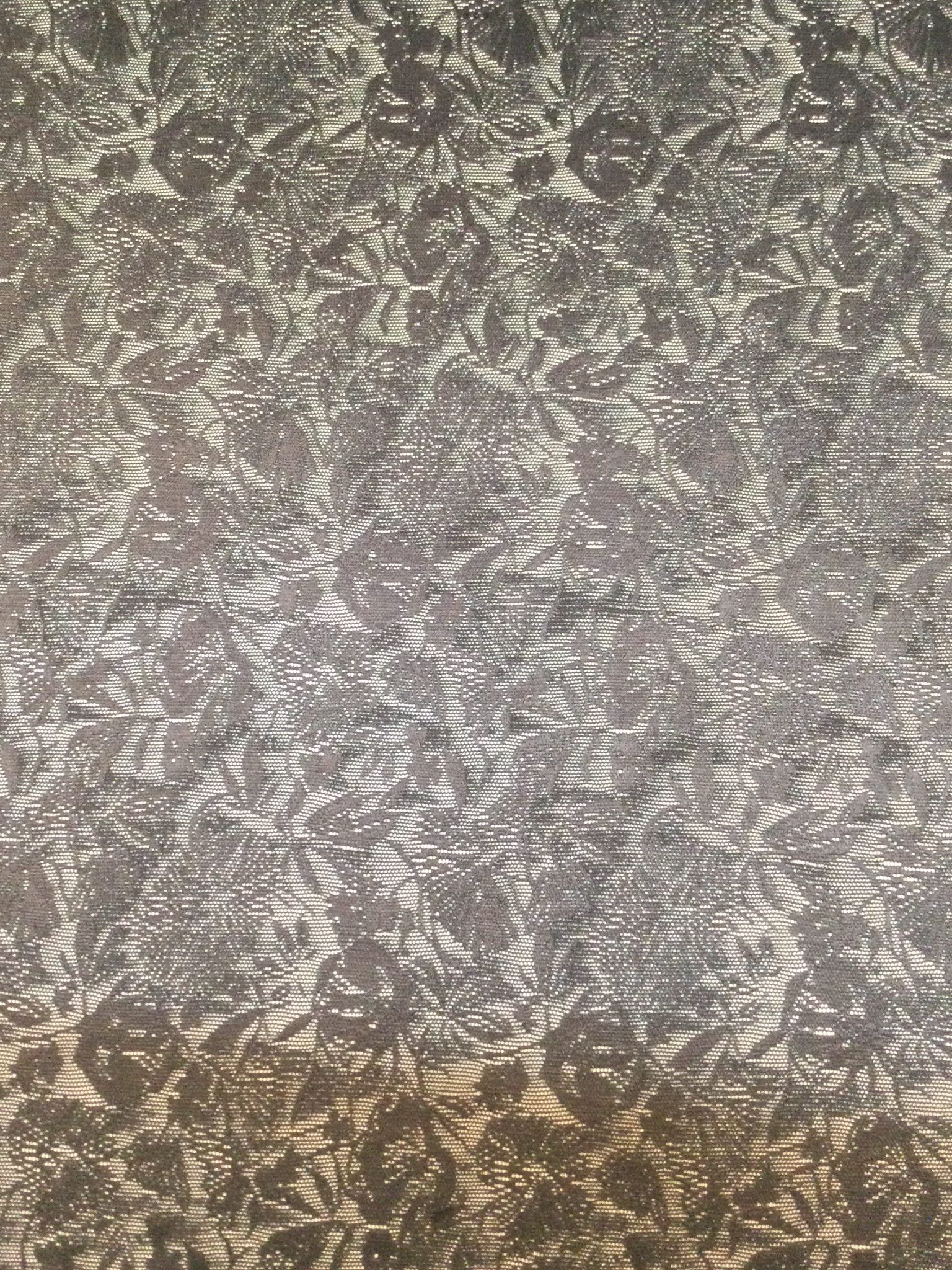 Novelty Nylon Stretch Lace in Black