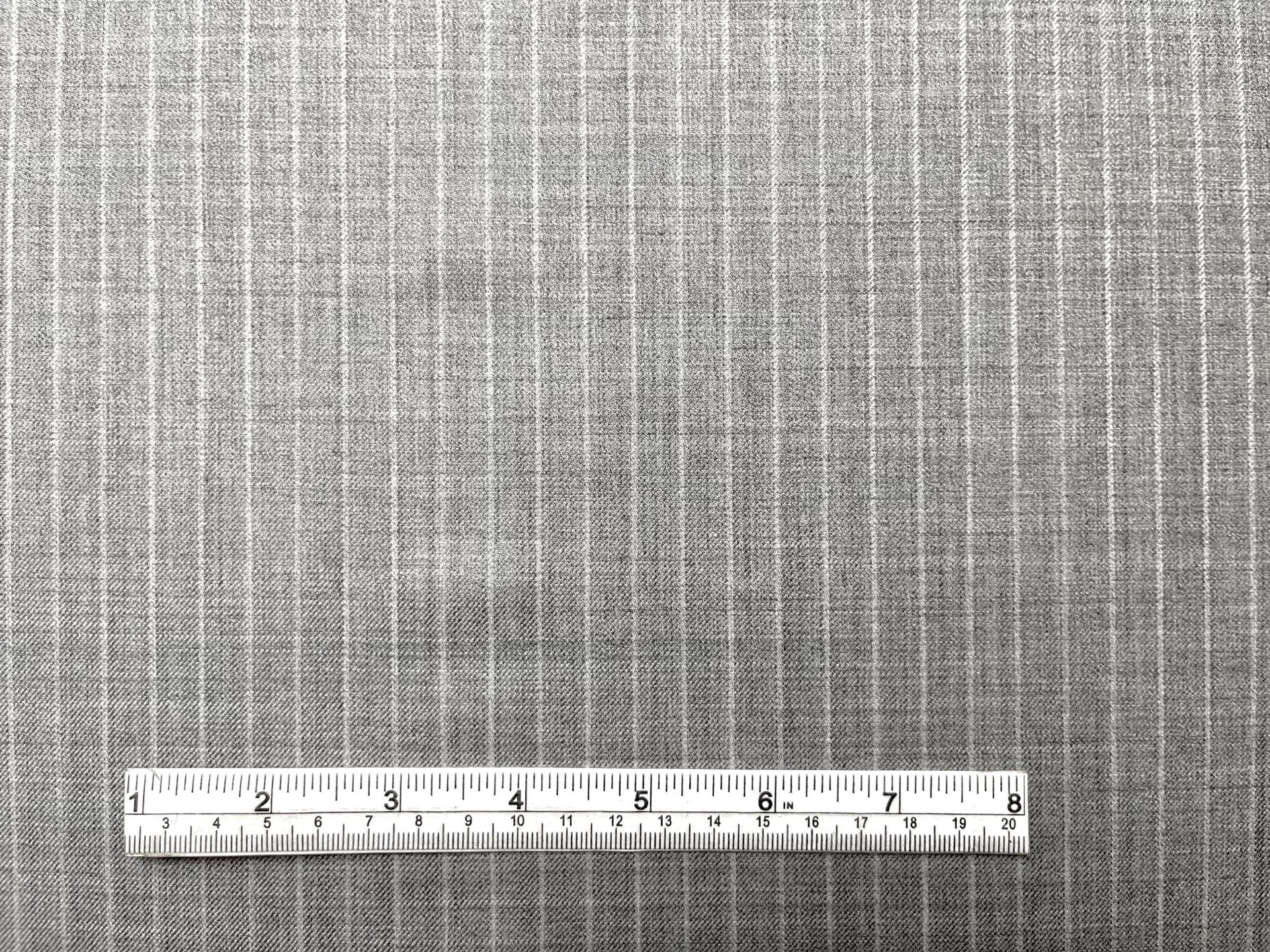 Made in England 100% Wool Super 120's Pinstripe
